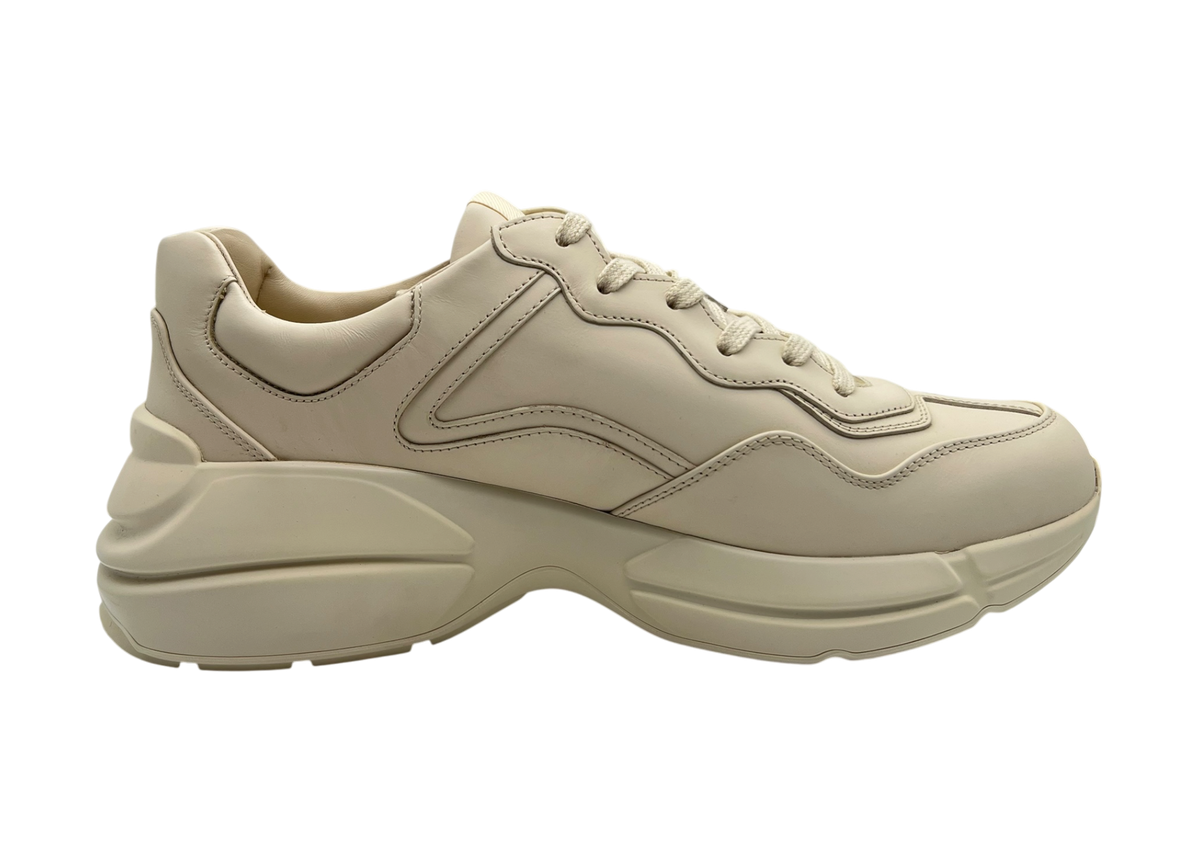 Gucci Rhyton Leather Beige