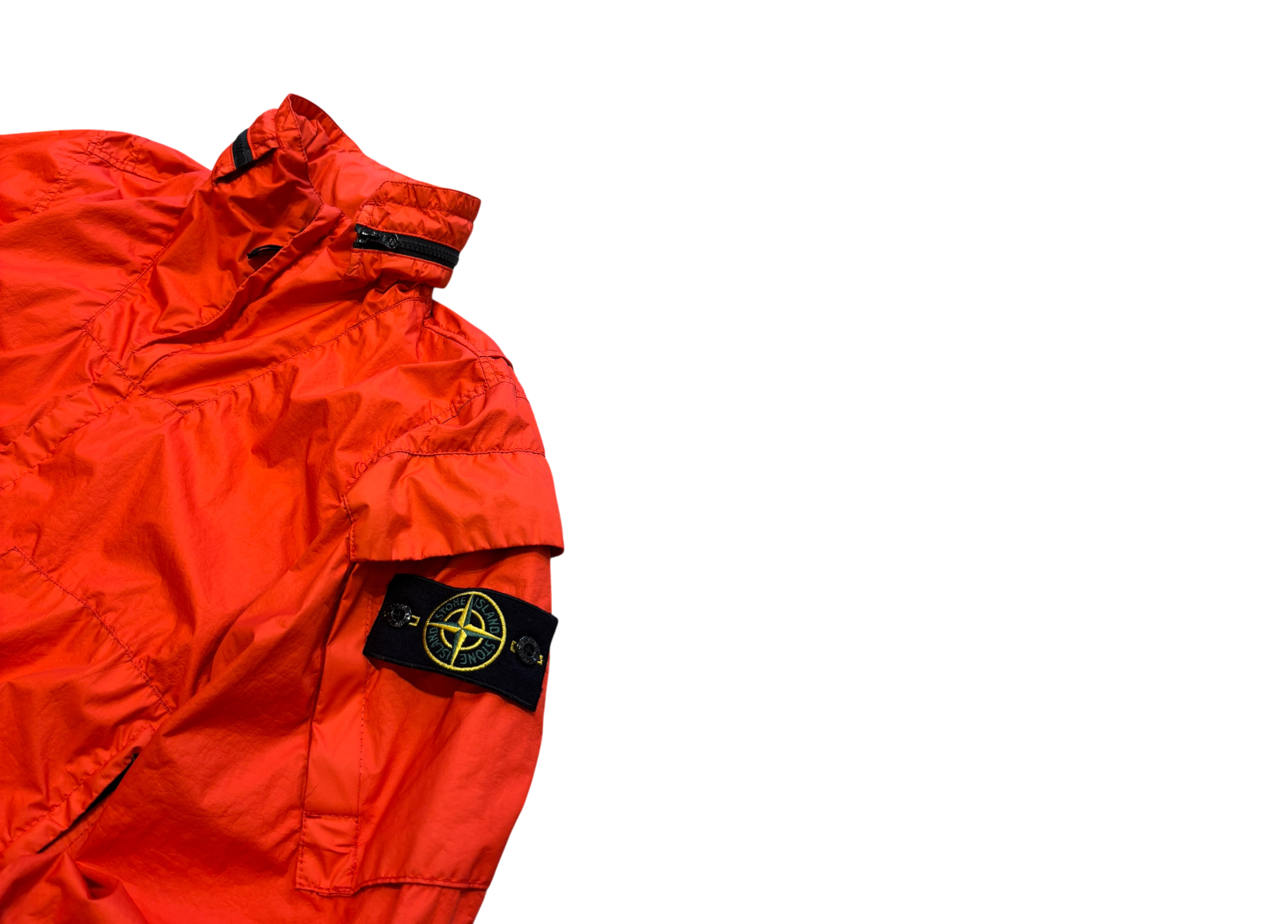 Stone Island Jacket Membrana 3L TC Orange COND 8.5/10