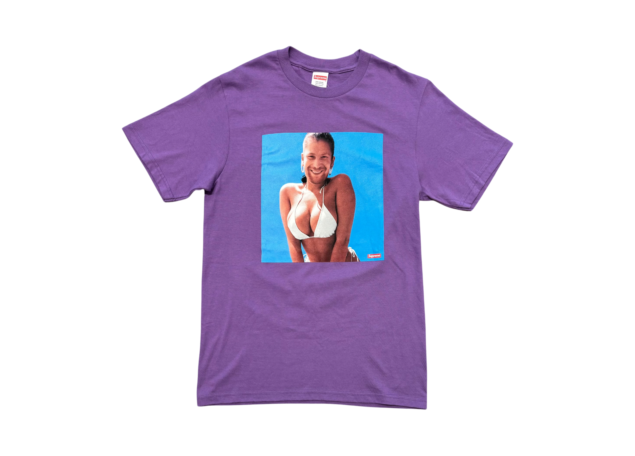 Supreme T-Shirt Aphex Twin Windowlicker Purple COND NEW