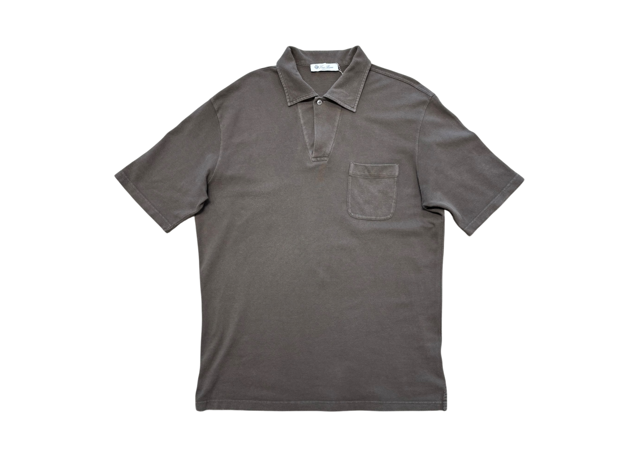 Loro Piana Polo Front Pocket Brown COND 8.5/10 (fit L)