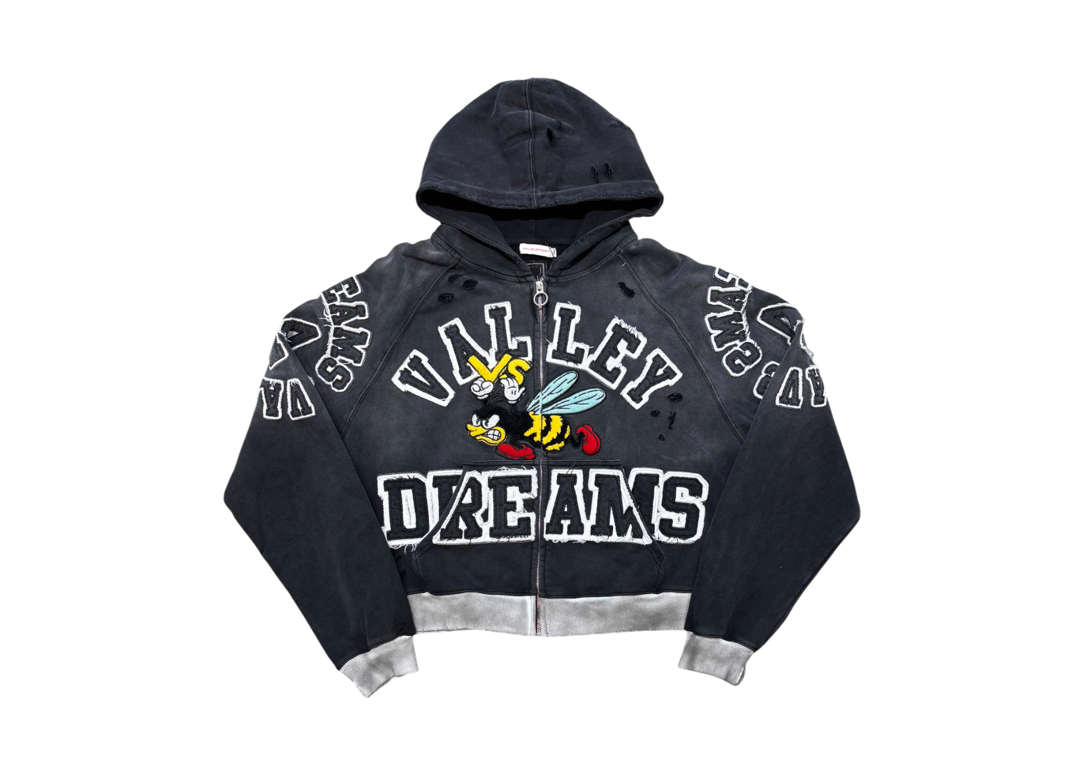 Vale Forever Zip Hoodie Anthem Bee COND NEW