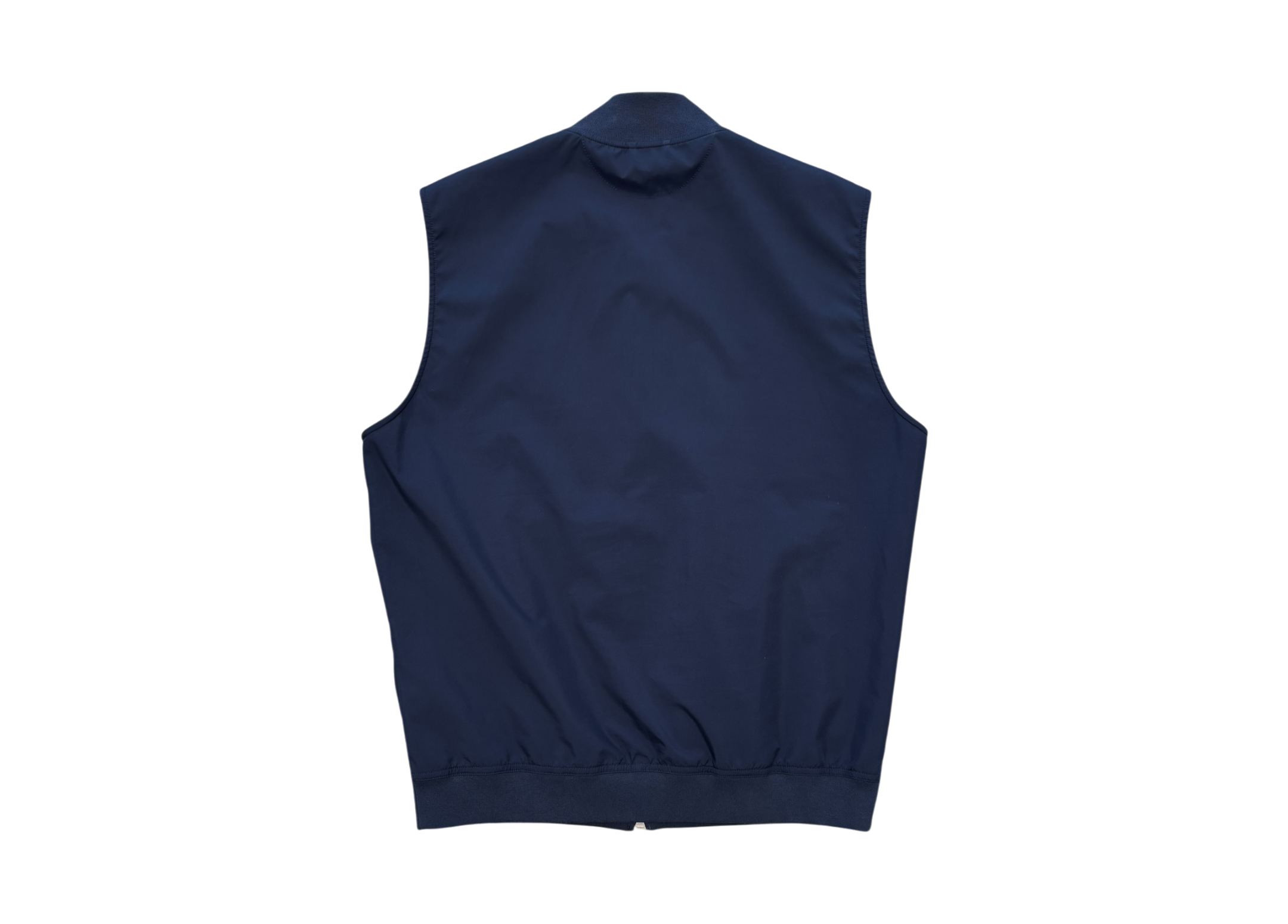 Brunello Cucinelli Gilet Nylon Travelwear Front Logo COND 9.5/10