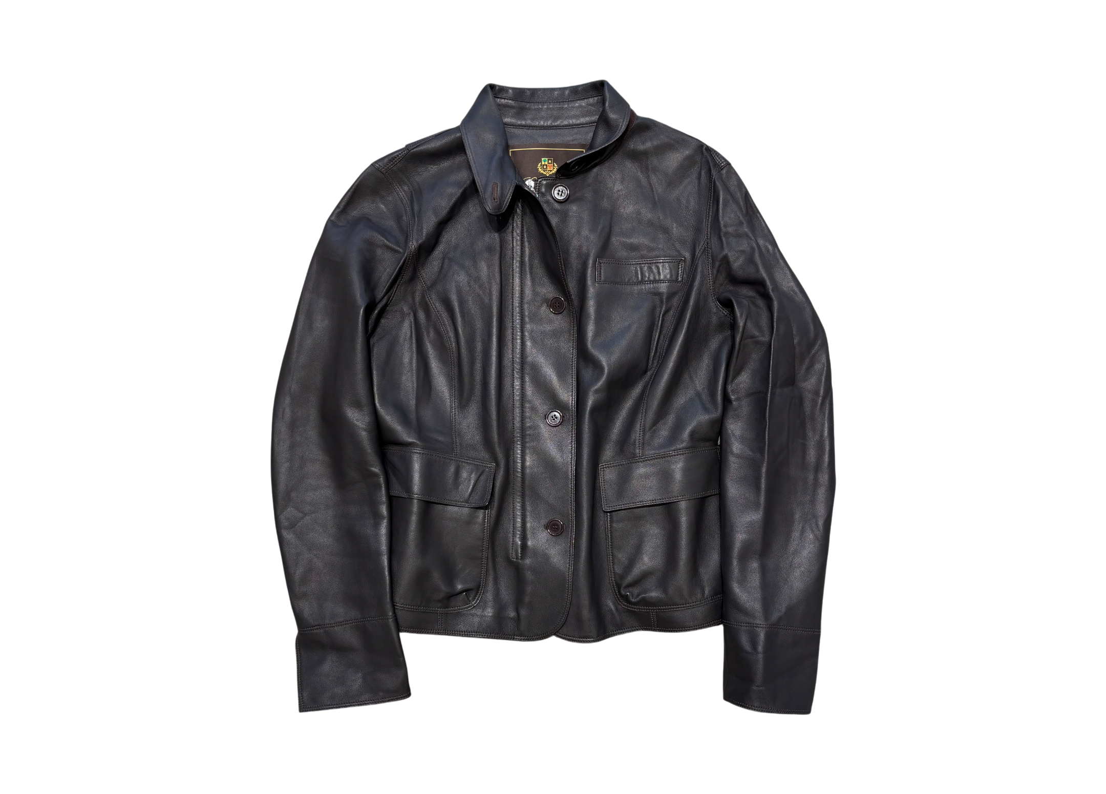 Loro Piana Jacket Leather Brown Woman COND 9.5/10