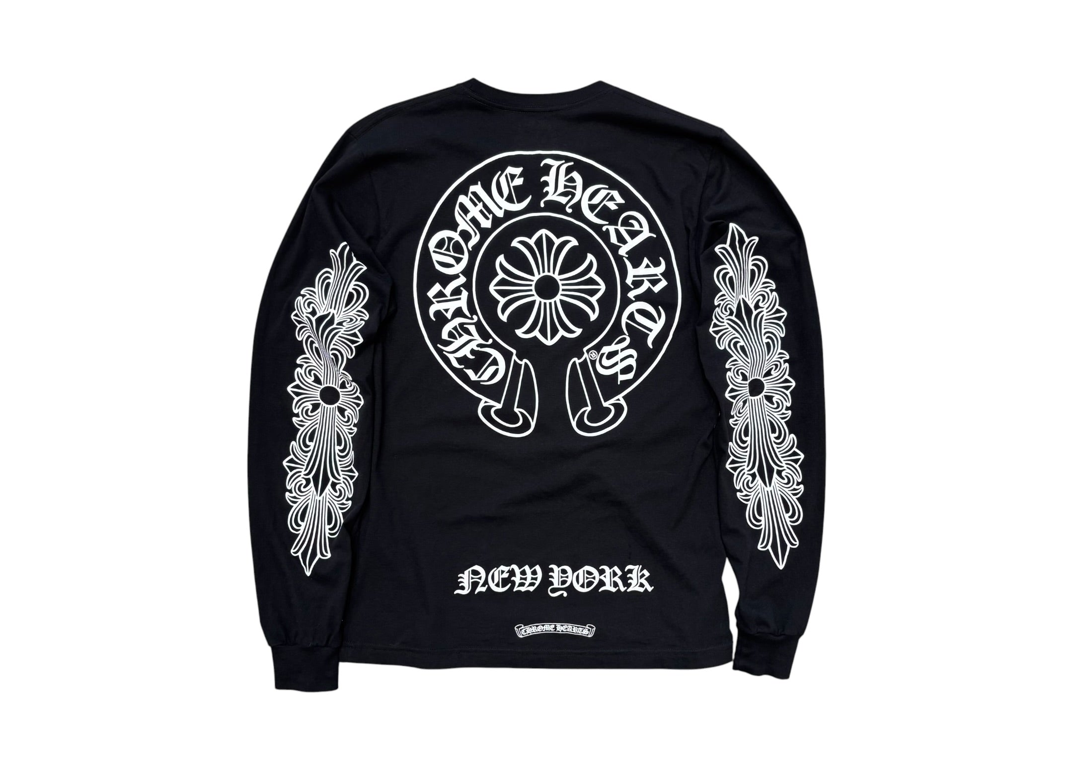 Chrome Hearts Longsleeve Horseshoe New York Black COND 9.5/10