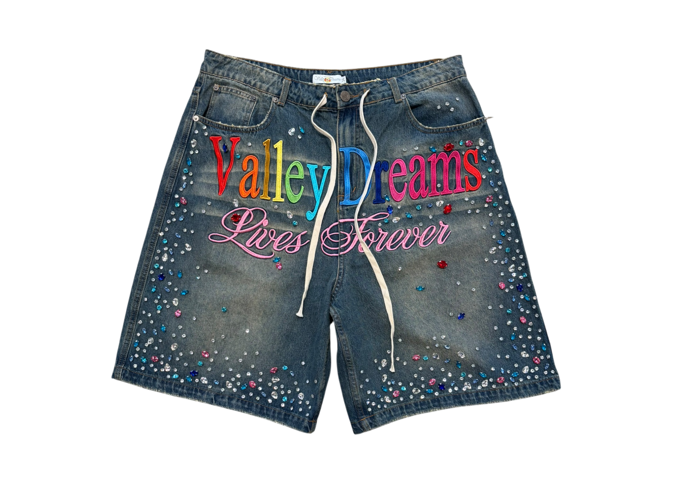 Vale Forever Jorts Denim Ice Cream COND NEW