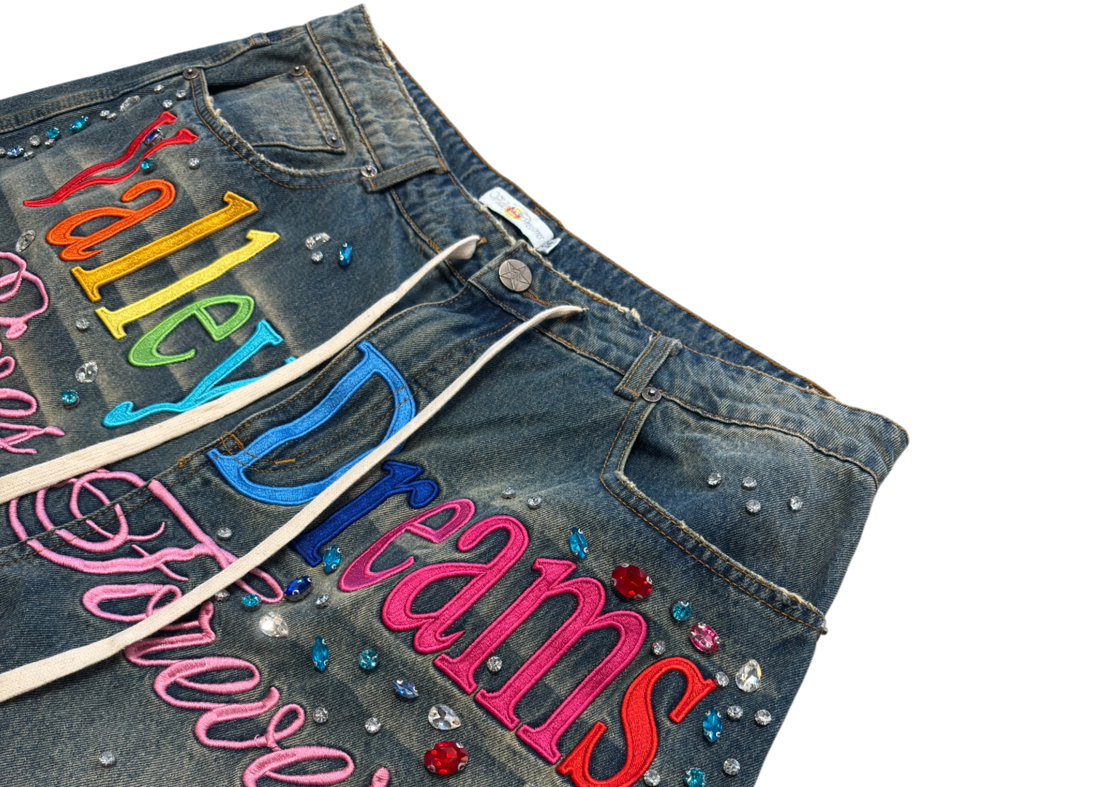 Vale Forever Jorts Denim Ice Cream COND NEW