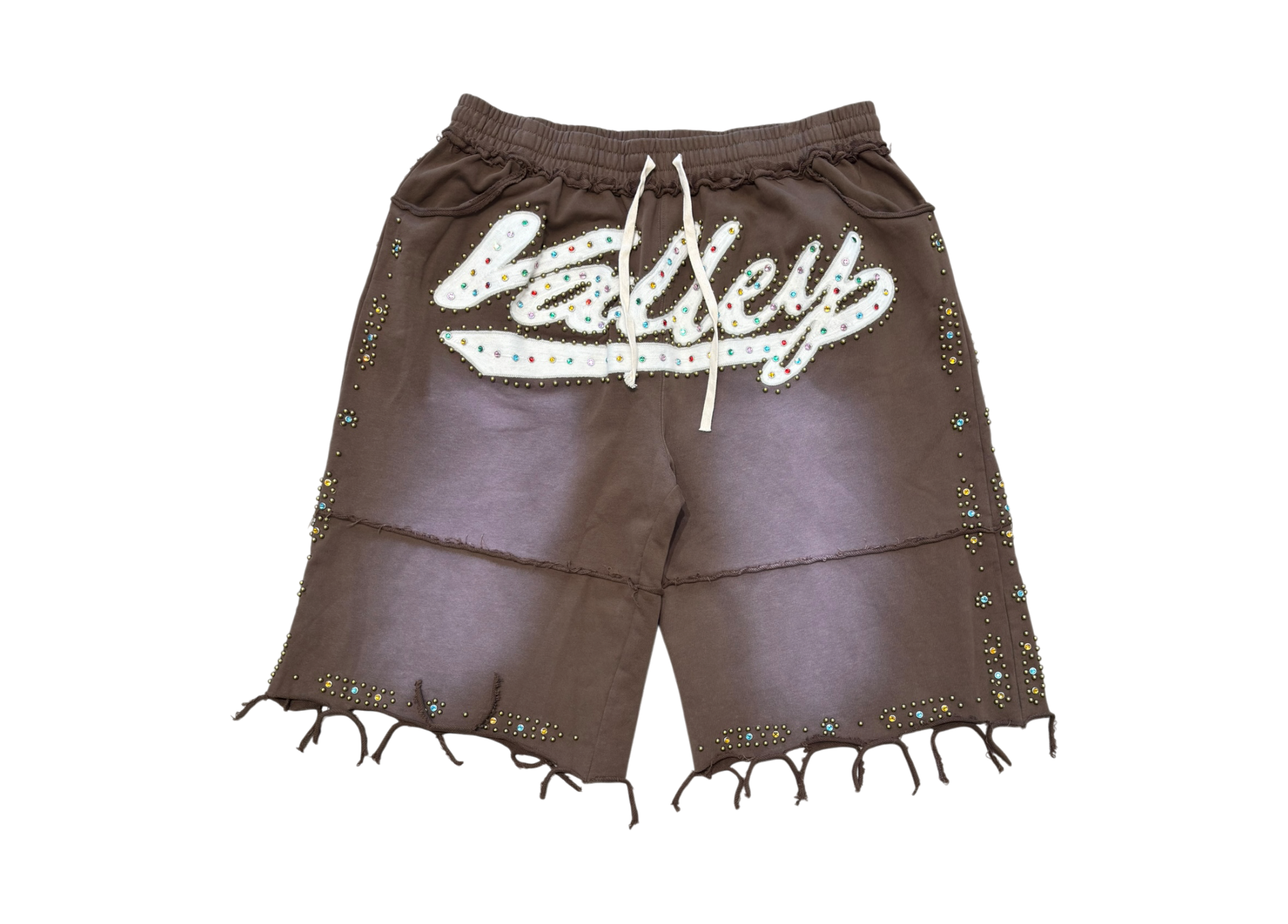 Vale Forever Sweat Jorts Skittle Chocolate COND NEW