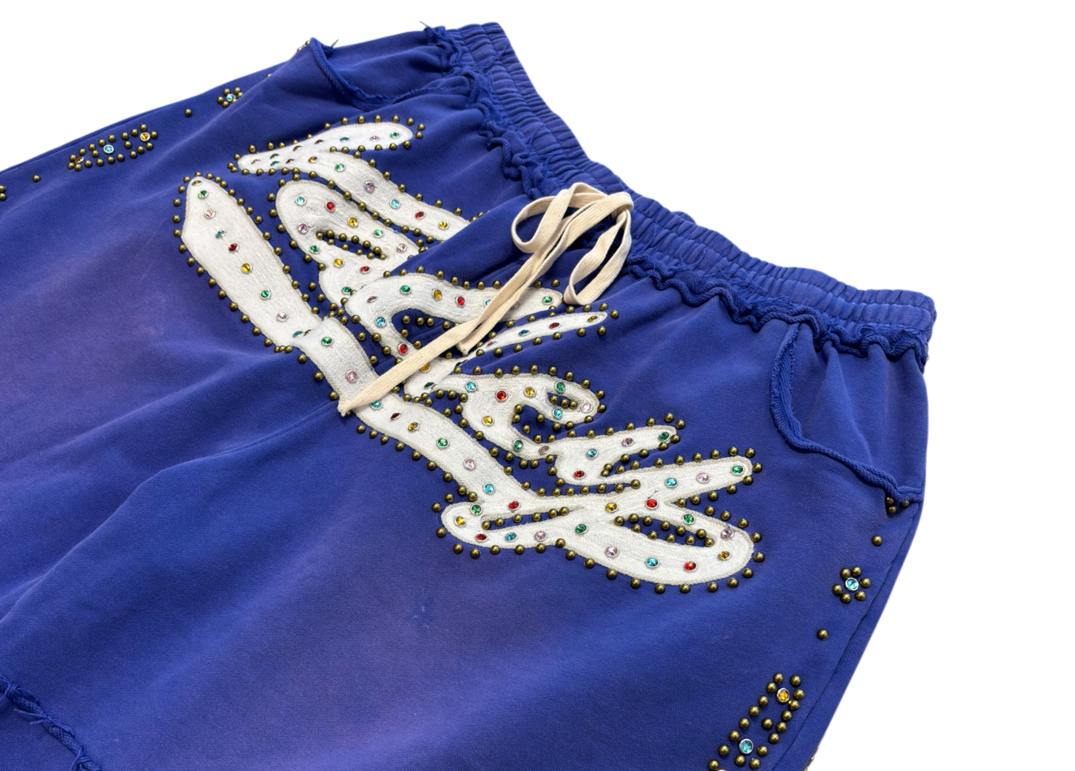 Vale Forever Sweat Jorts Skittle Sapphire COND NEW