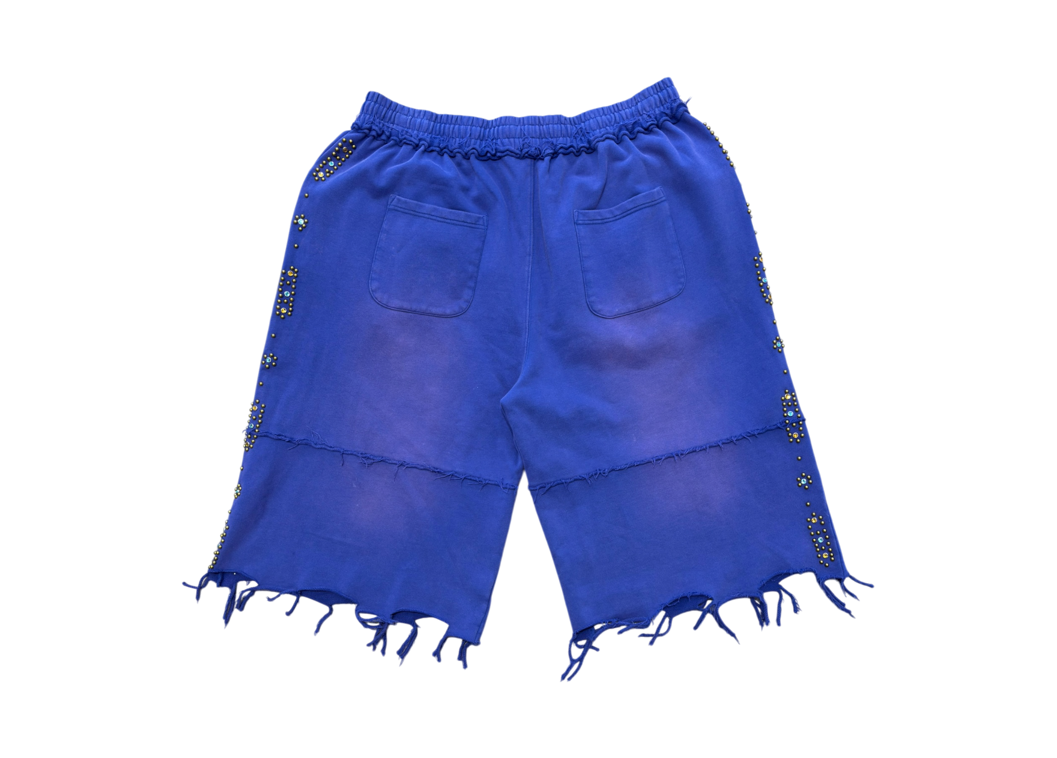 Vale Forever Sweat Jorts Skittle Sapphire COND NEW