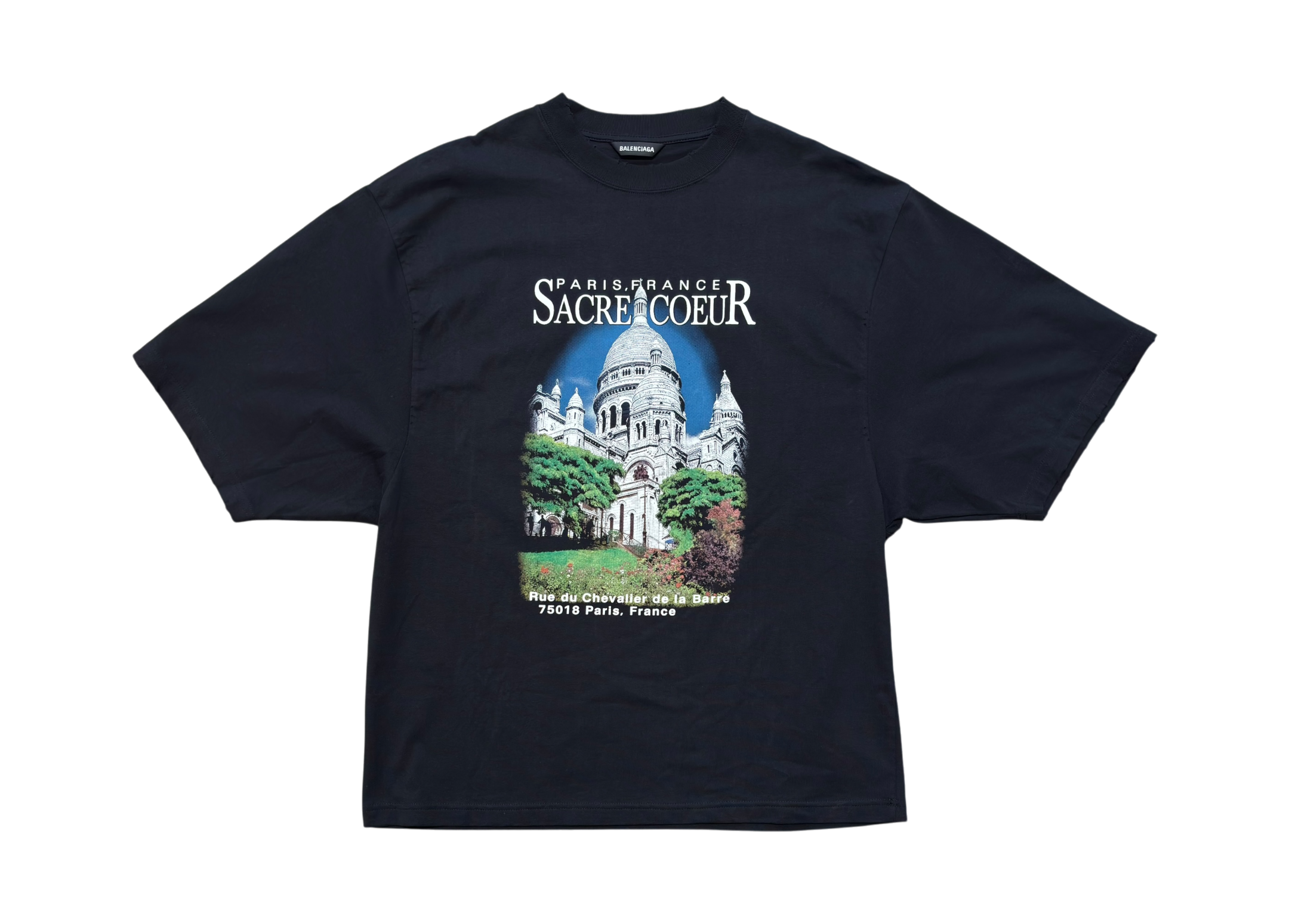 Balenciaga T-shirt Sacrè Coeur Black COND 9/10