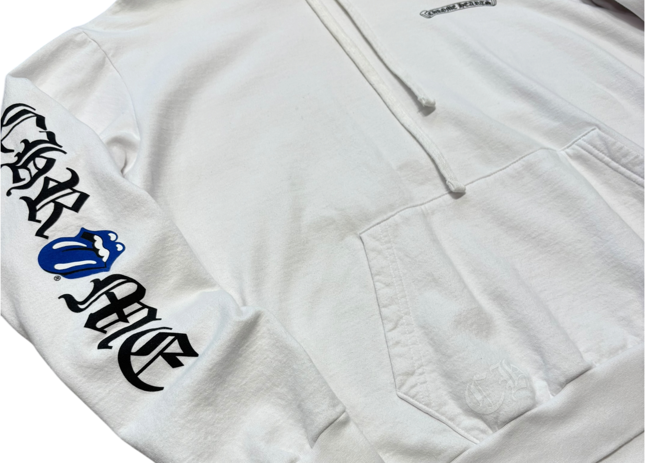 Chrome Hearts Hoodie The Rolling Stones White COND 9/10