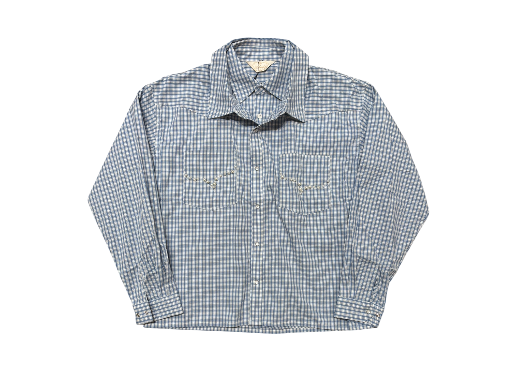 Abuku Shirt Double Layered Pear Blue COND NEW