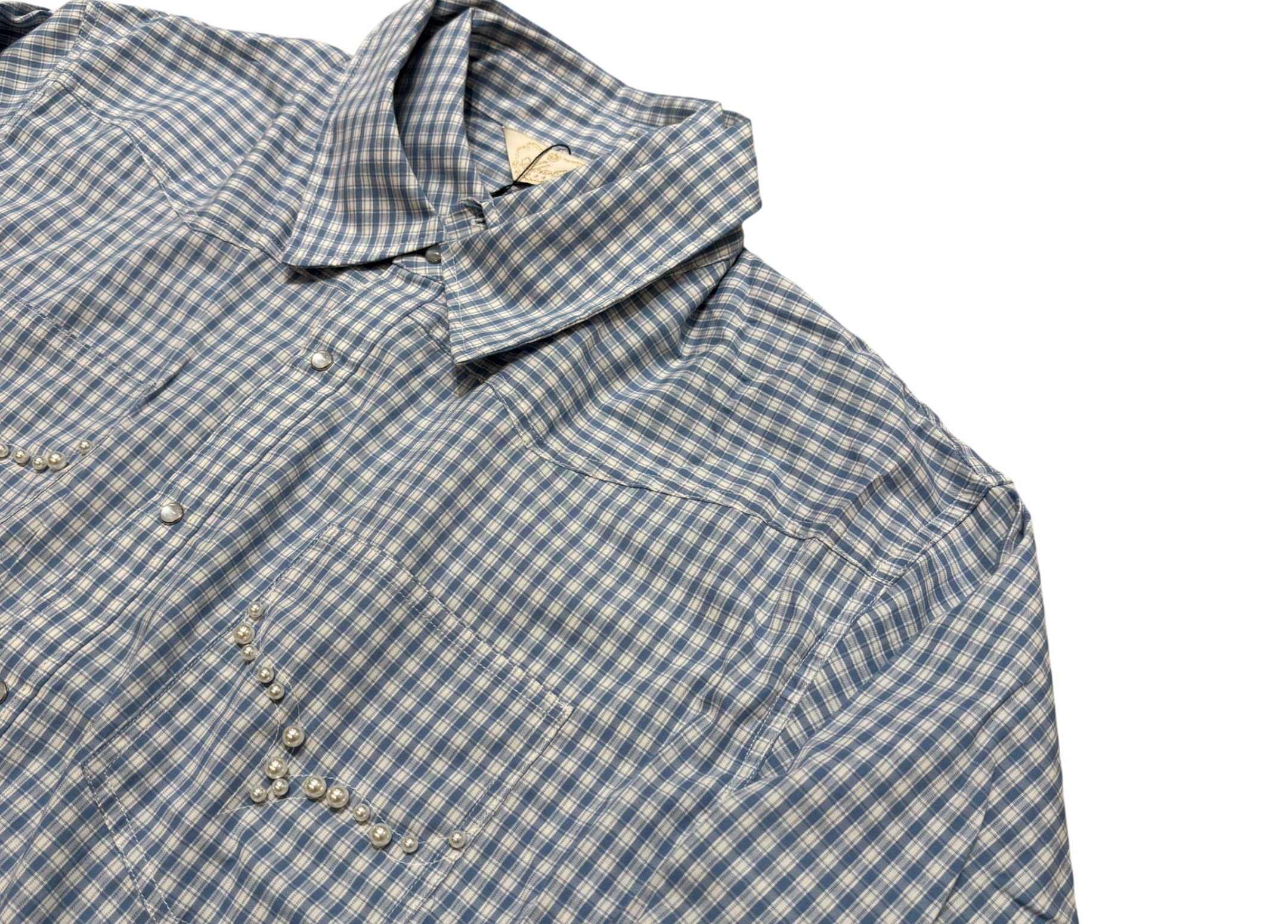 Abuku Shirt Double Layered Pear Blue COND NEW