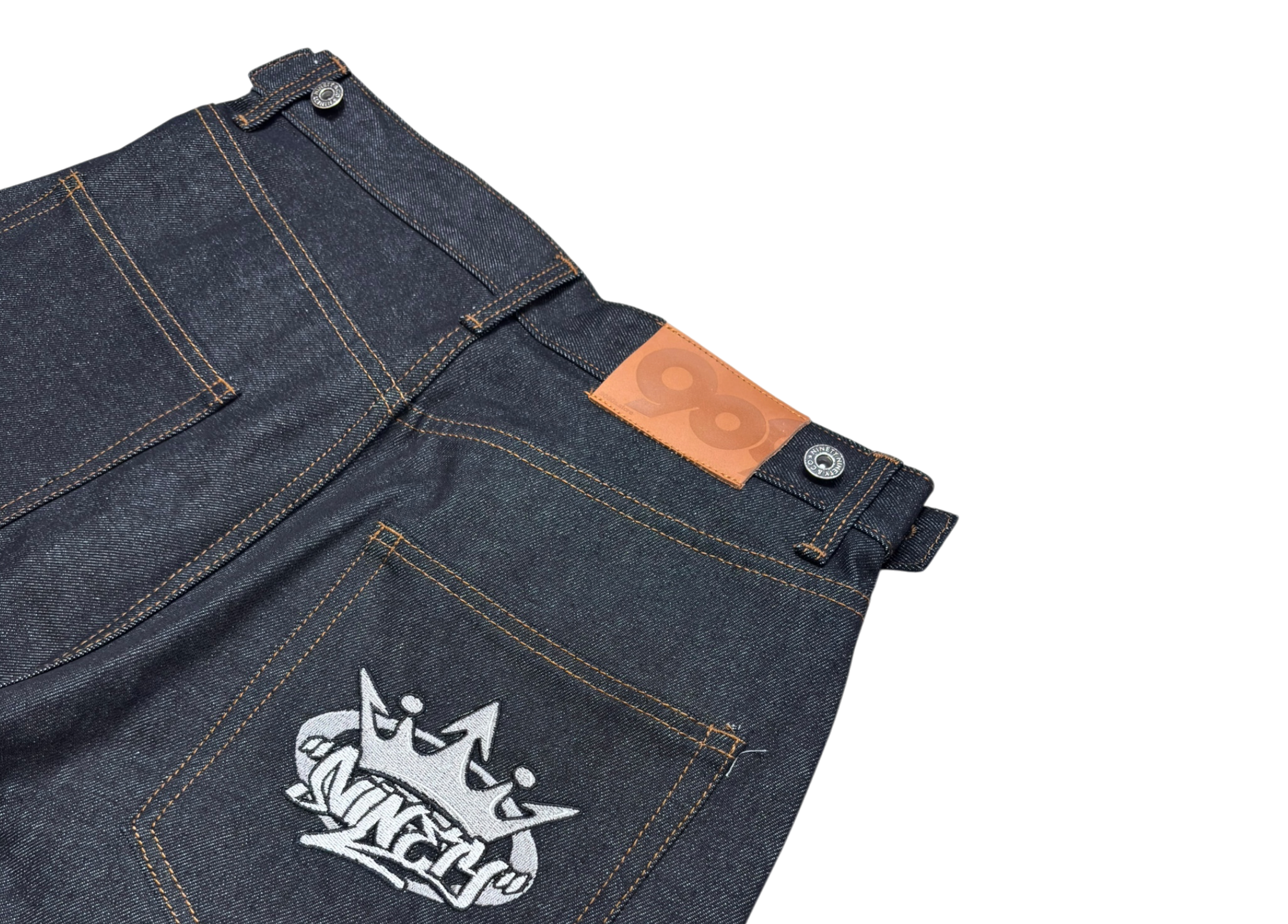 9090 Jorts Buggy Rigid Blue King Logo COND NEW