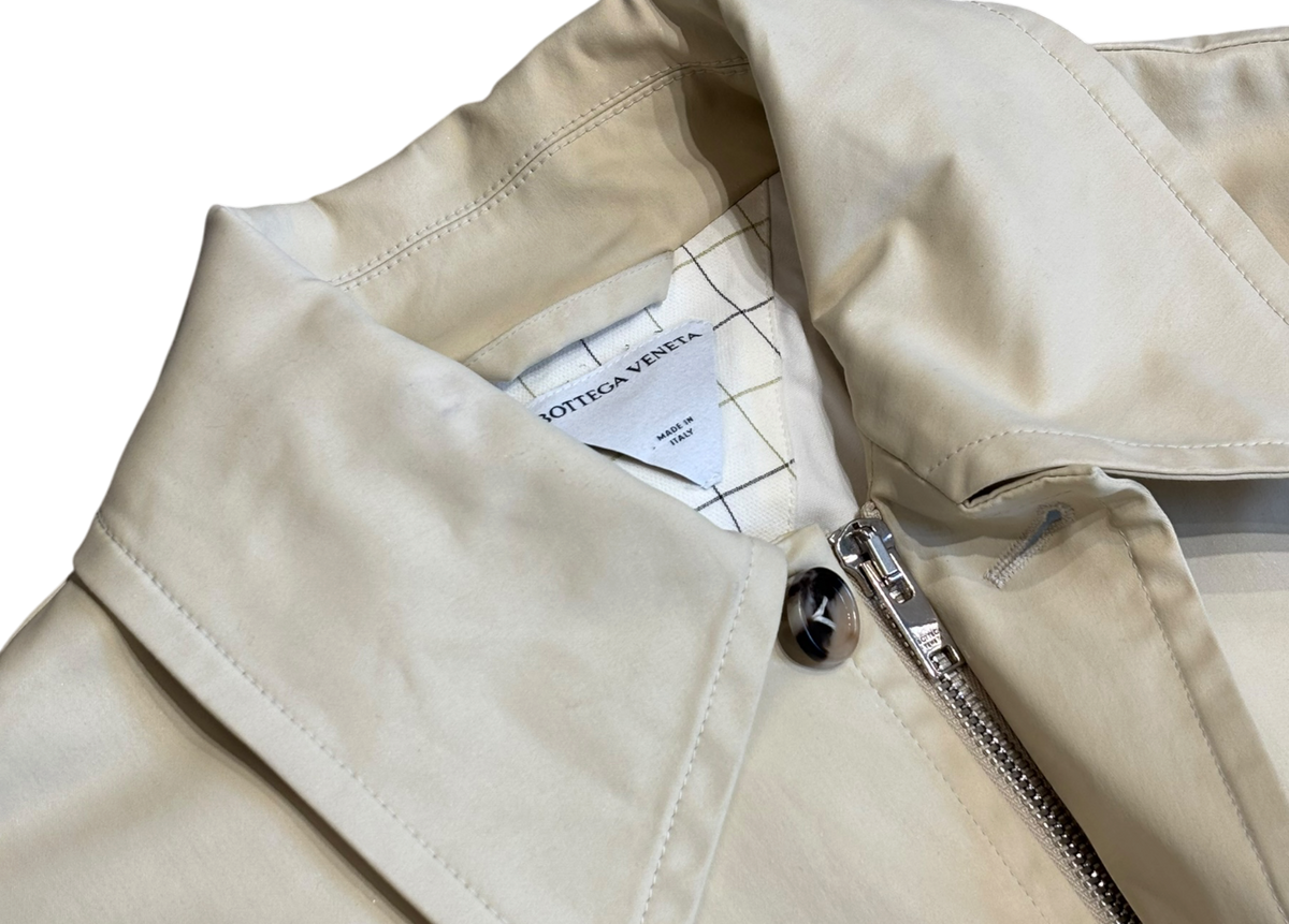 Bottega Veneta Coat Jacket Cotton Beige