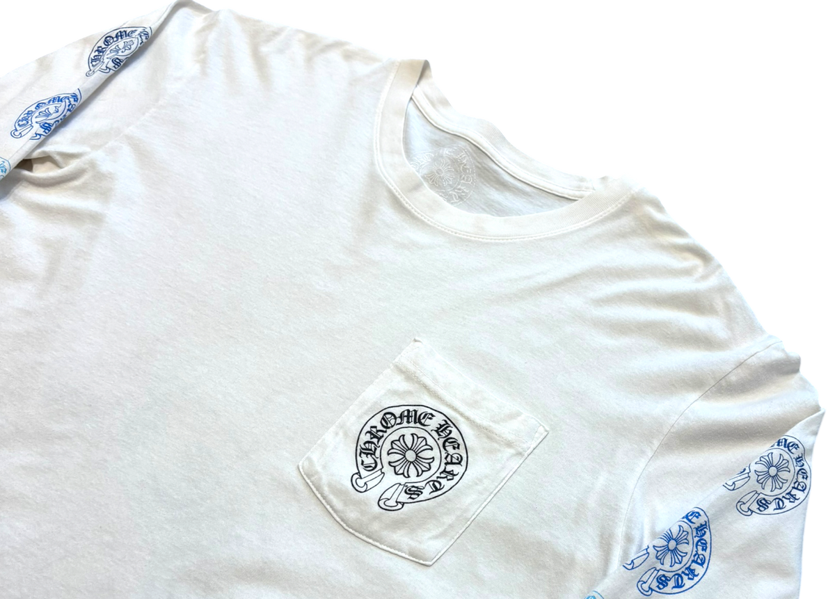 Chrome Hearts Longsleeve Horsehoe Multi Logo White