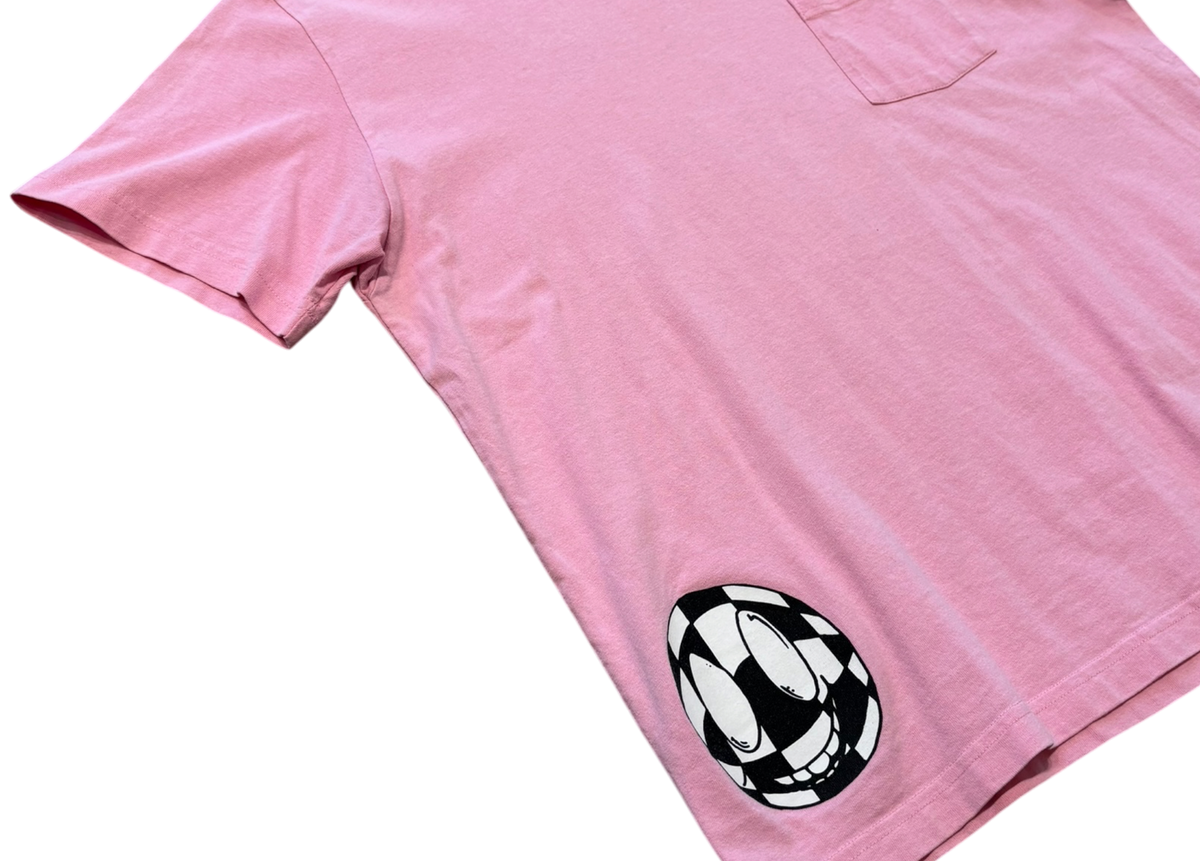 Chrome Hearts T-Shirt Matty Boy Scroll Pocket Pink