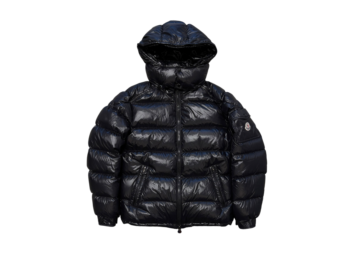 Moncler Maya Puffer Black Shiny