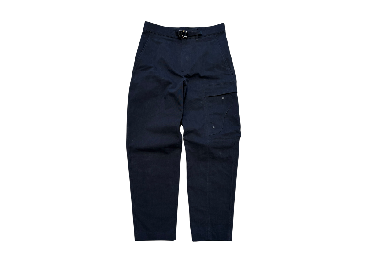 Dior Pants Cargo Buckle Black