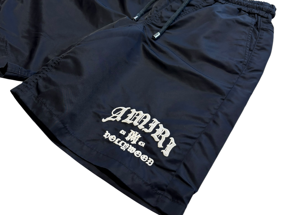 Amiri Shorts Nylon Hollywood Black