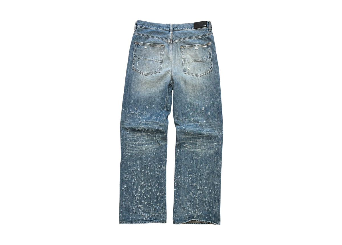 Amiri Denim Jeans Distressed Shotgun