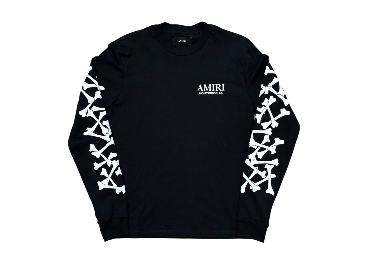 Amiri Longsleeve Bones Black