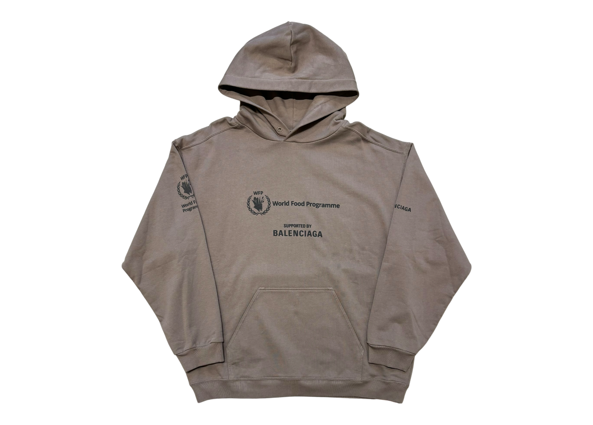 Balenciaga Hoodie WFP Brown COND NEW