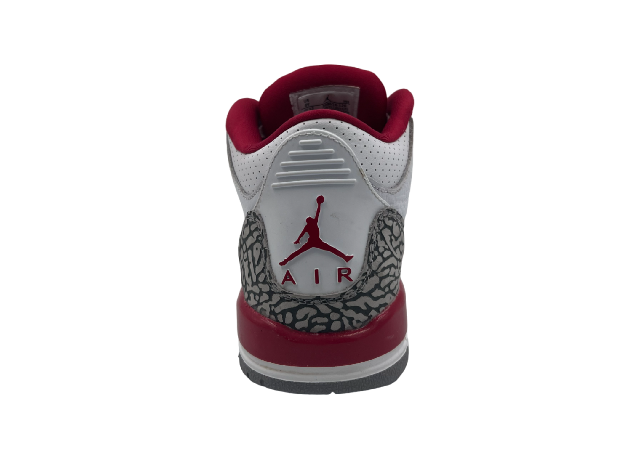 Jordan 3 Cardinal Red (GS) COND 9/10 (OG ALL)