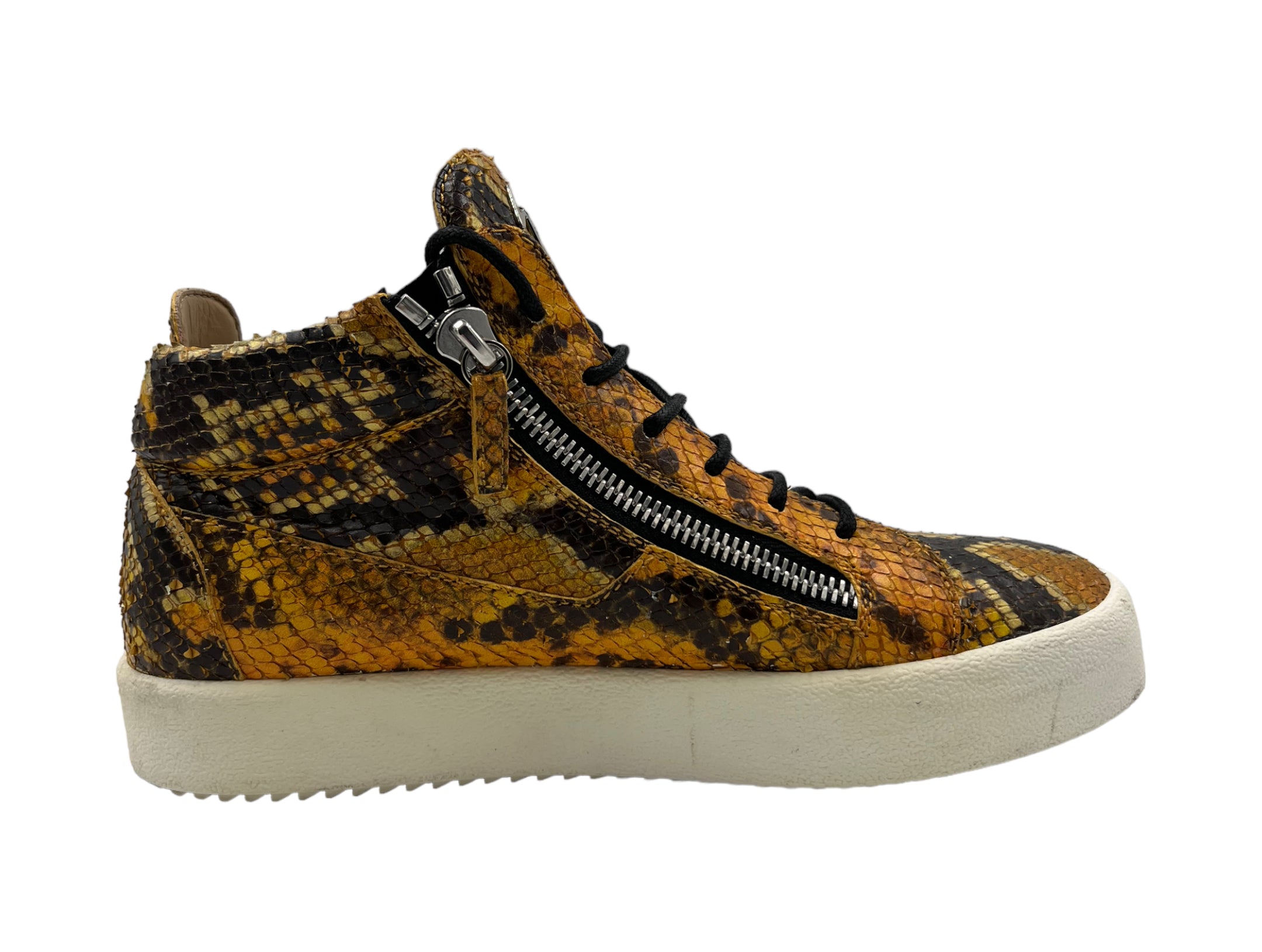 Giuseppe Zanotti Kriss Orange Snake COND 9.5/10 (NO BOX)