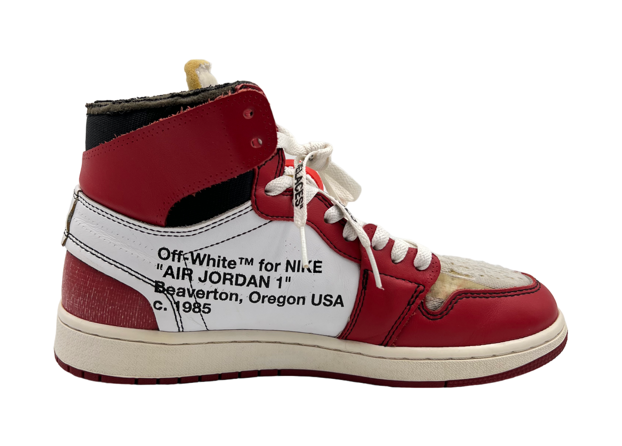 Jordan 1 High Off-White  Chicago COND 8.5/10 (OG ALL)