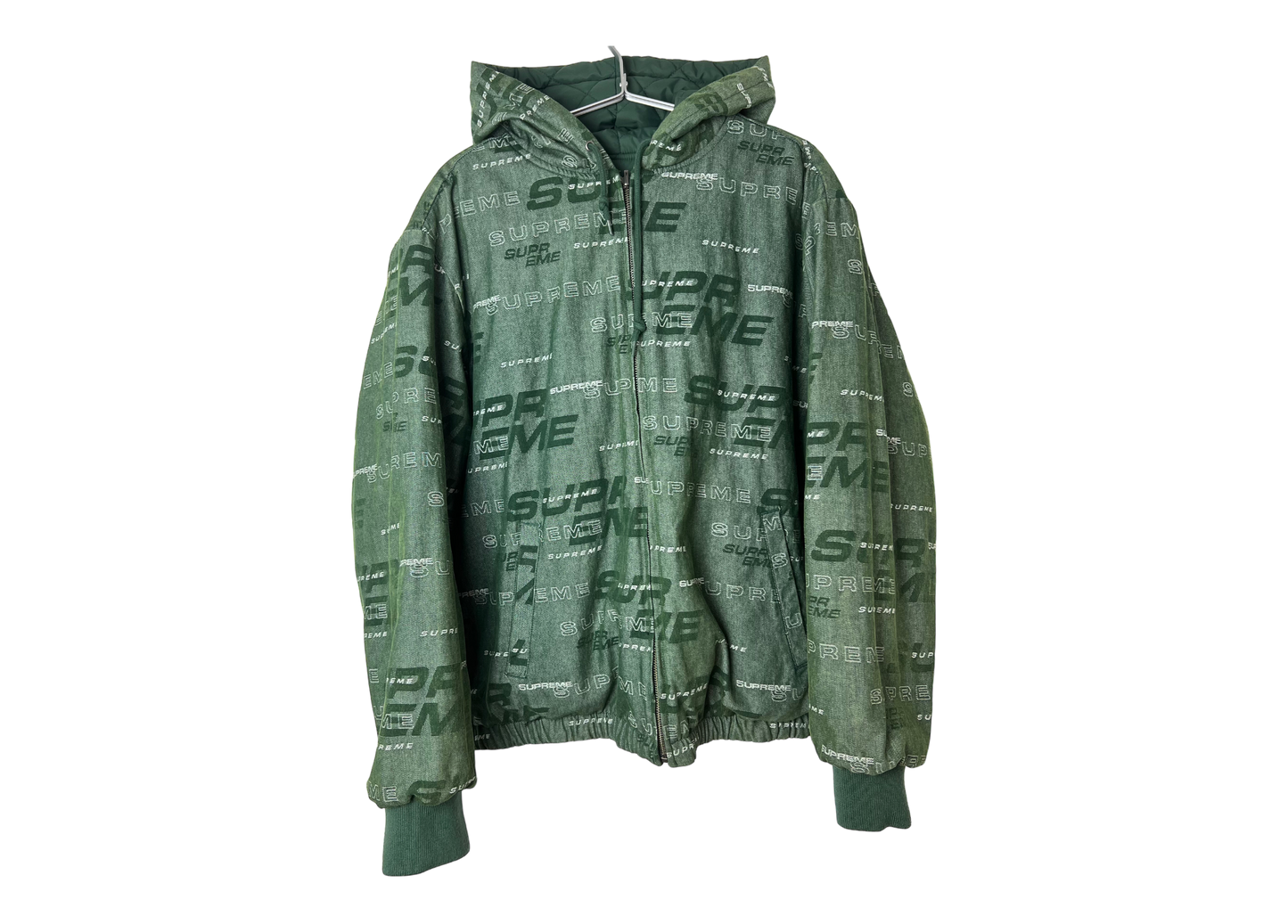 Supreme Jacket Double Face Green COND 9.5/10