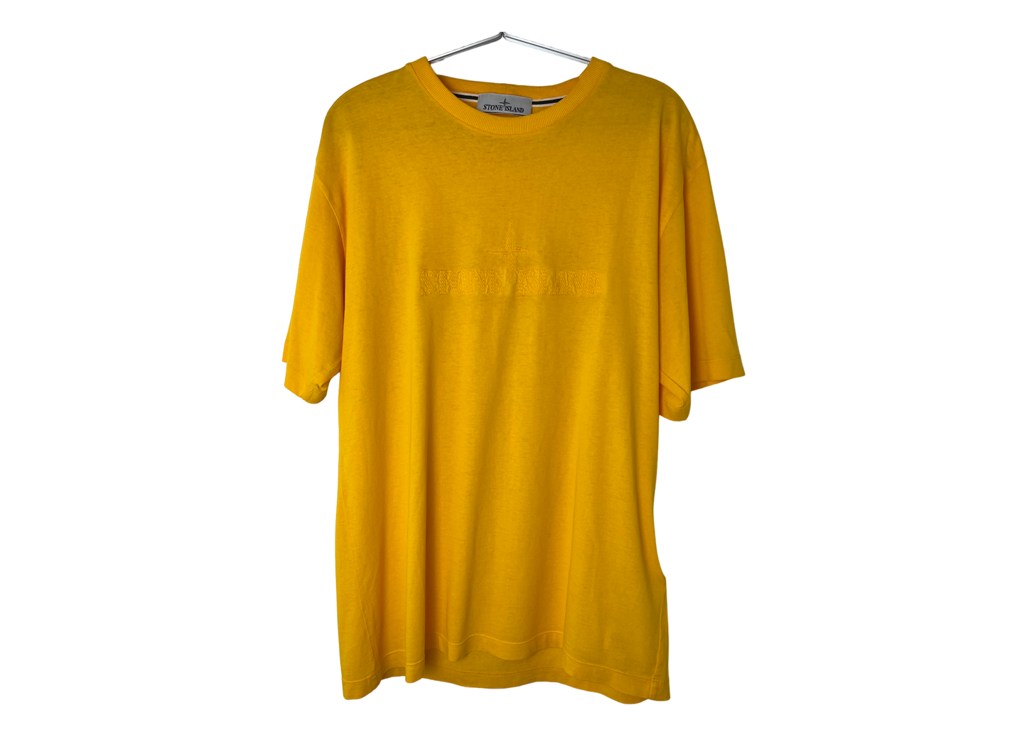 Stone Island T-shirt Yellow COND 9+/10