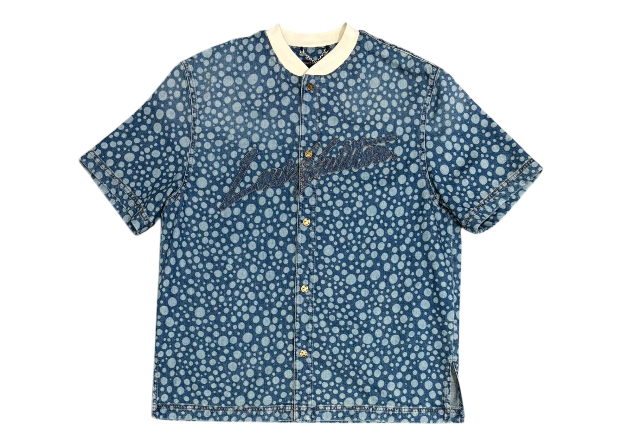 Louis Vuitton Shirt Denim Jeans Yayoi Kusama COND NEW