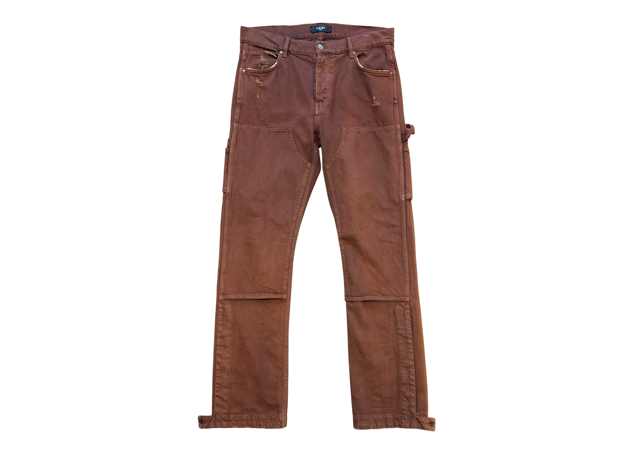 Amiri Denim Jeans Carpenter Flare Brown COND 9.5/10