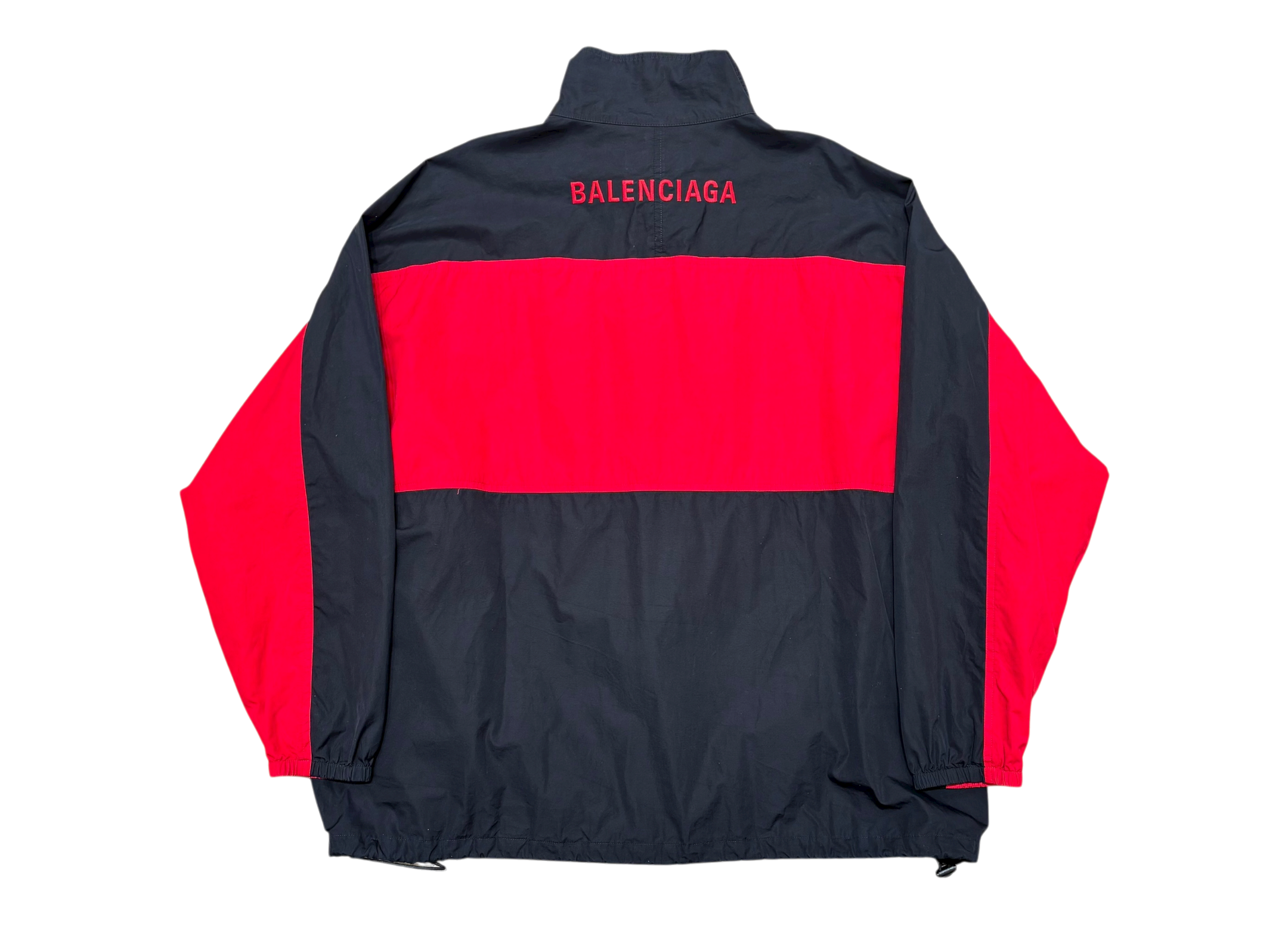 Balenciaga Zip Jacket Black Red COND 9.5/10