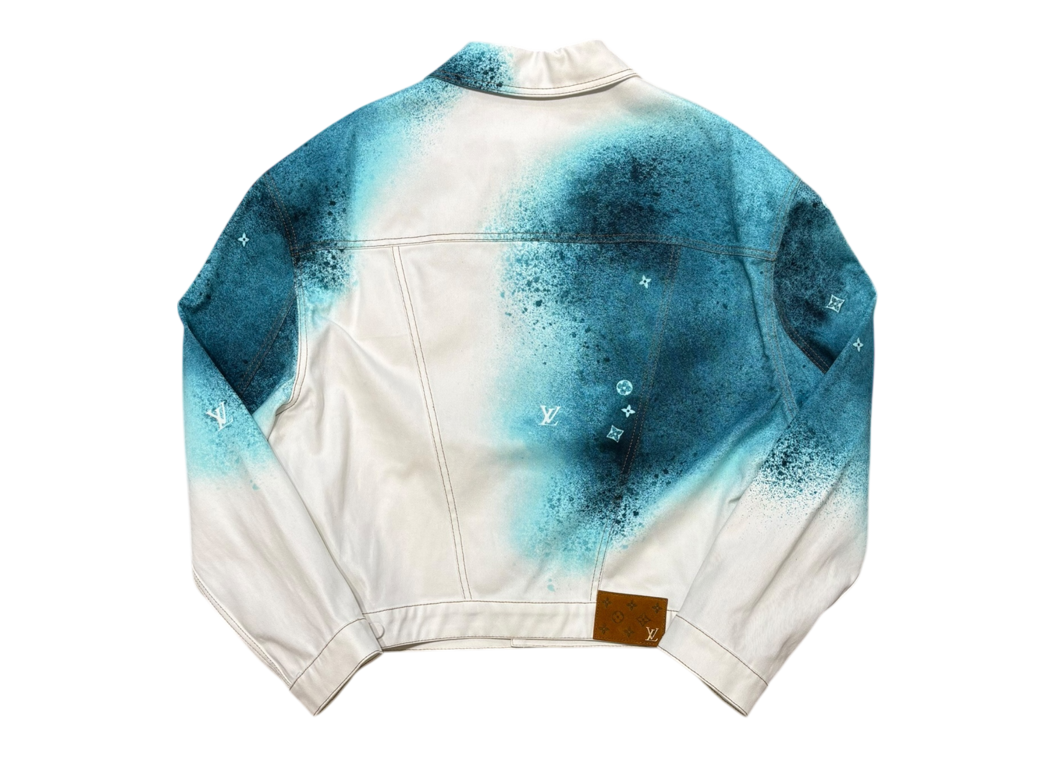Louis Vuitton Denim Jacket Spray COND NEW