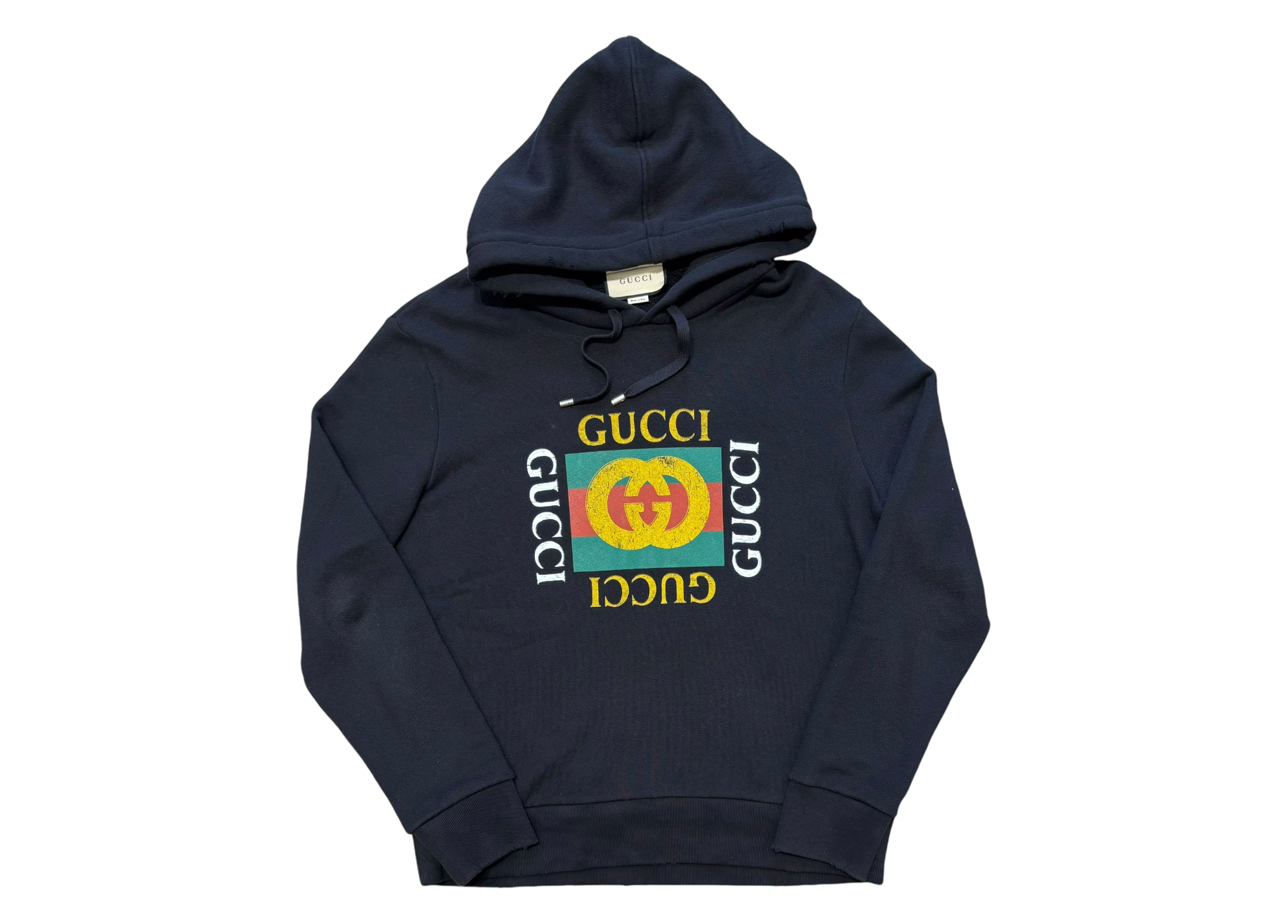 Gucci Hoodie Vintage Logo COND 9/10