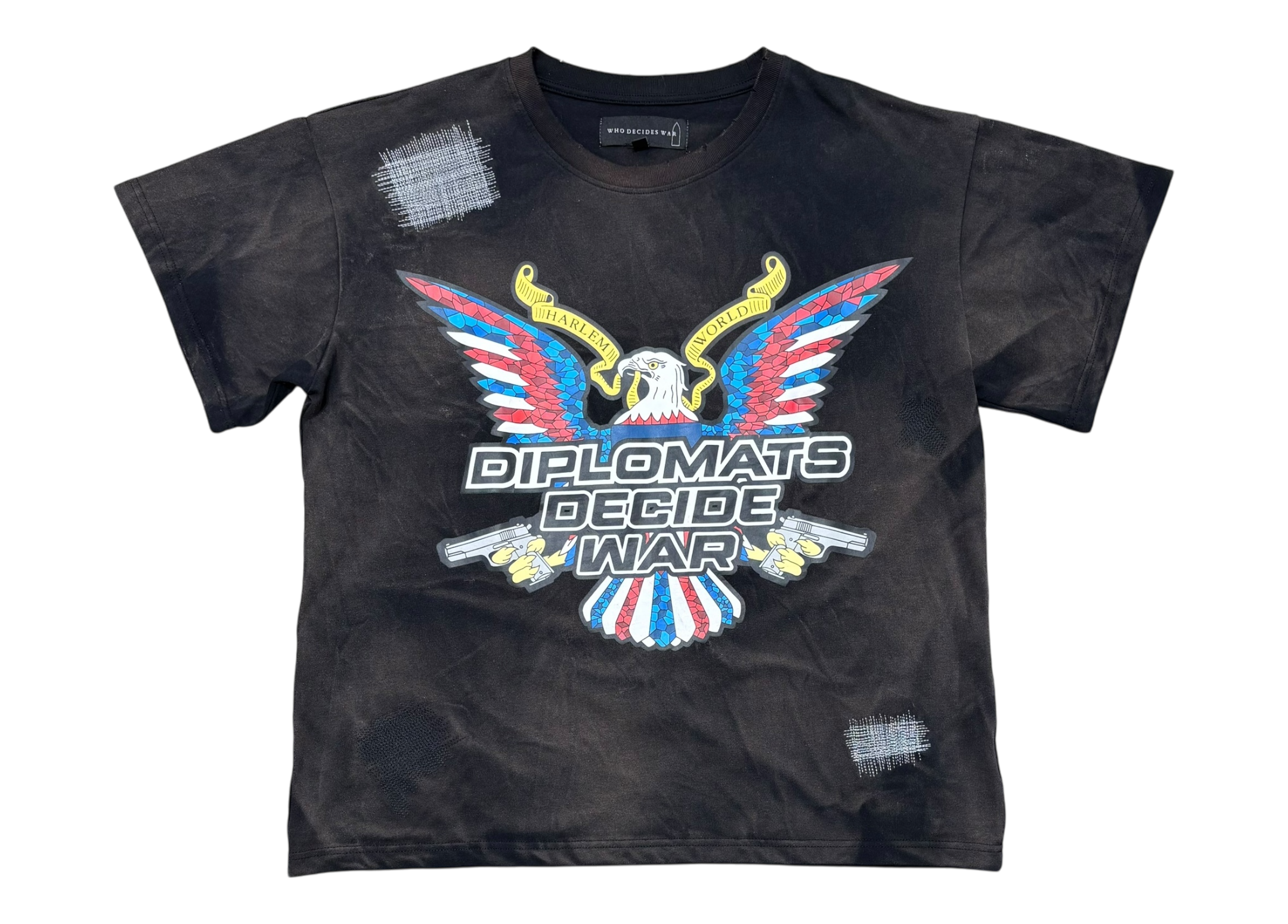 Who Decides War T-shirt Diplomats COND 10/10