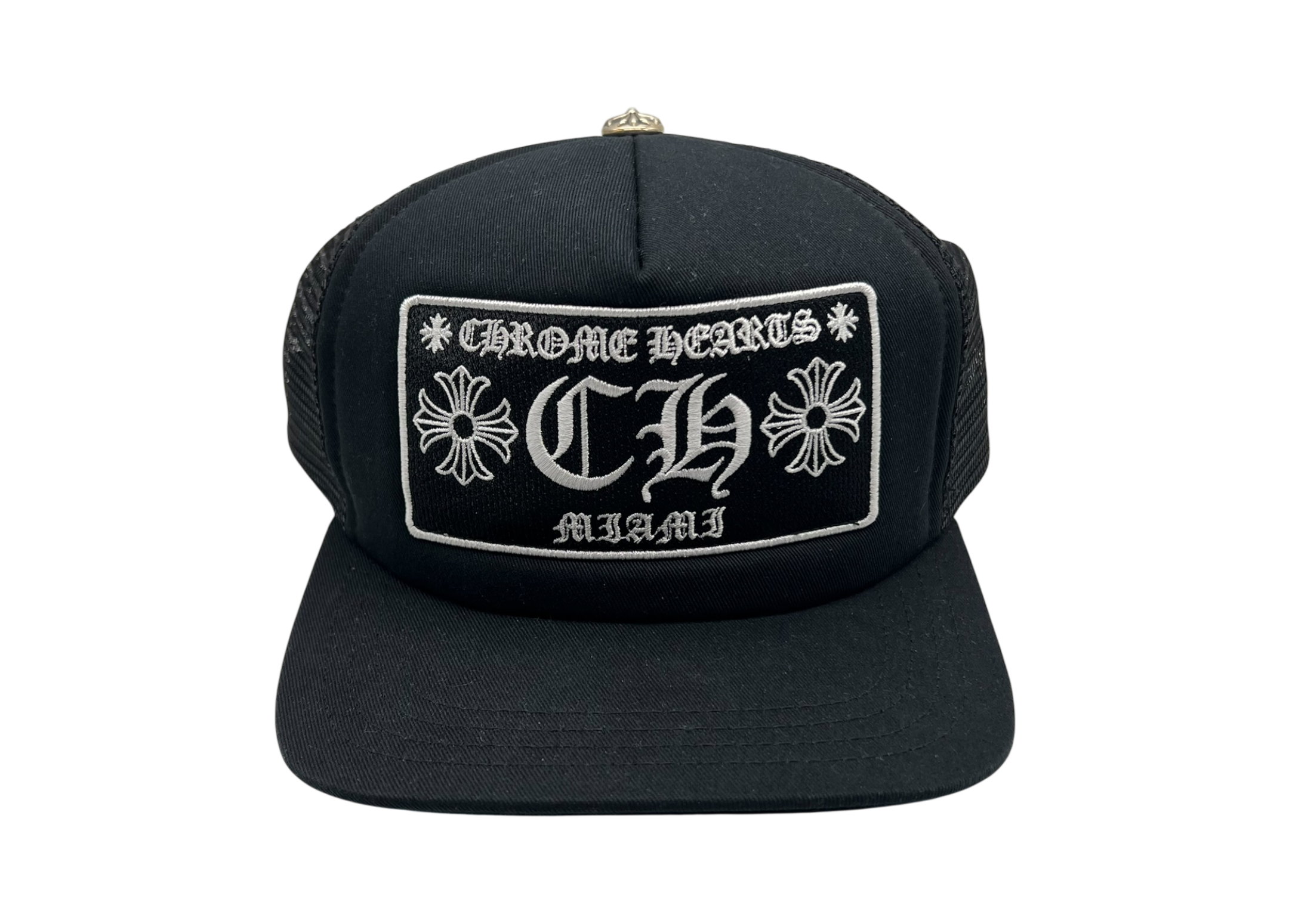 Chrome Hearts Trucker Miami Black COND NEW