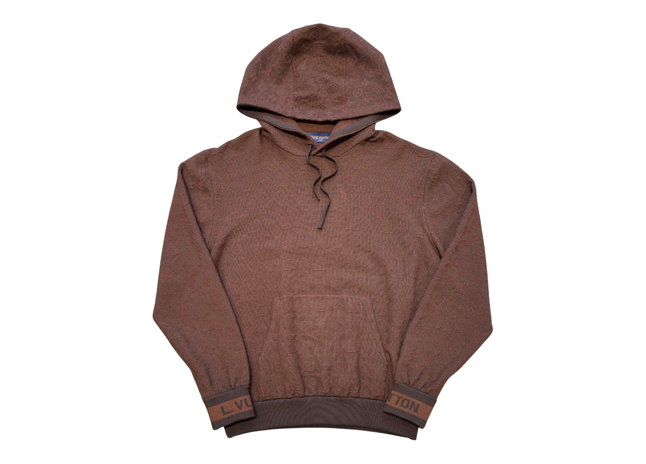 Louis Vuitton Hoodie Monogram Brown COND 9.5/10