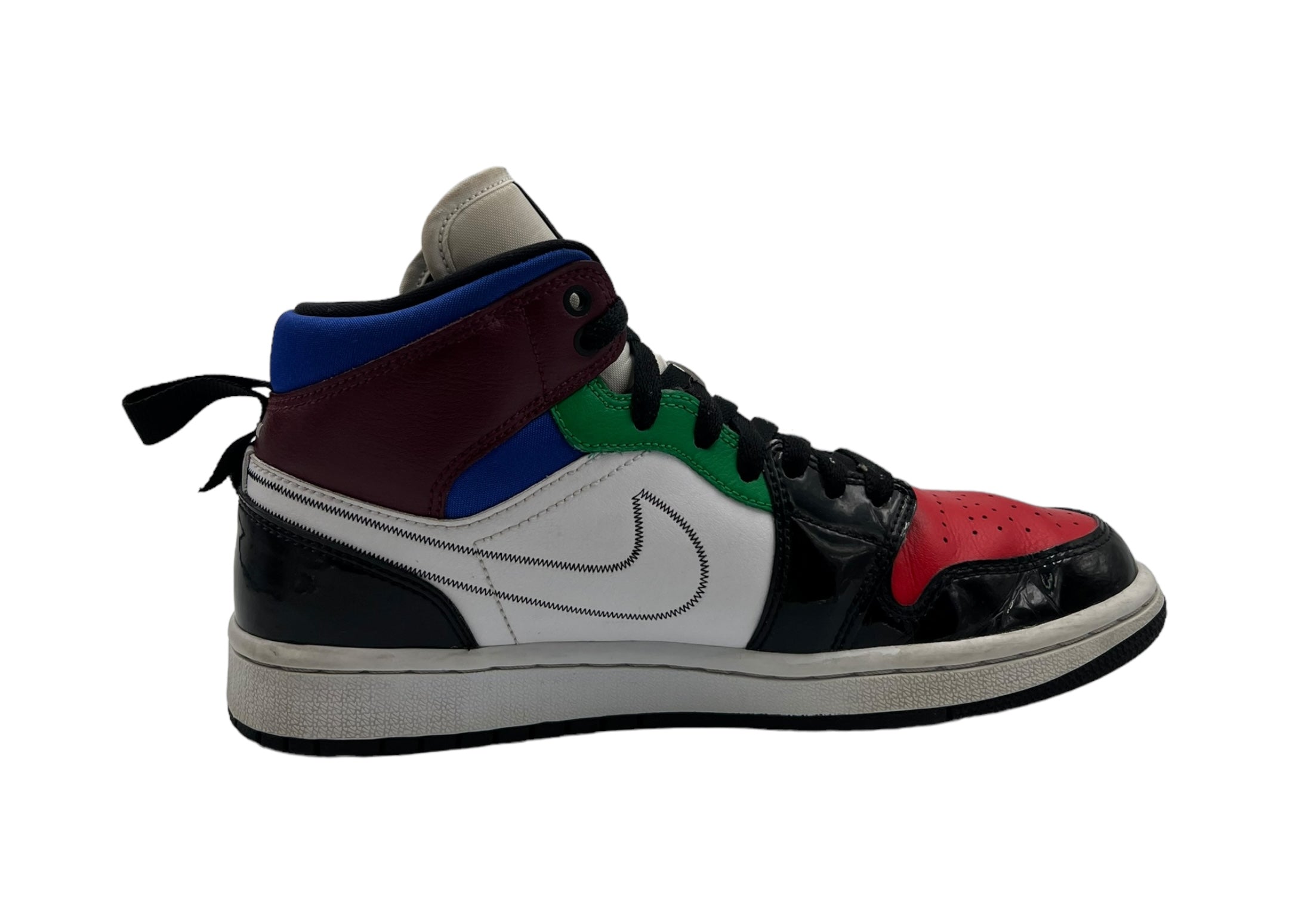 Jordan 1 Mid Multicolor COND 8.8/10 (NO BOX)