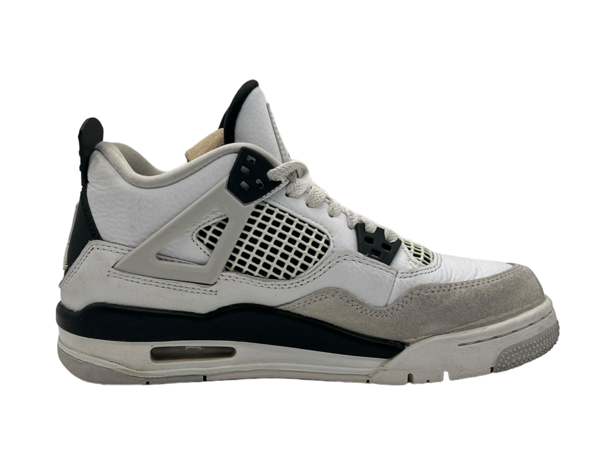 Jordan 4 Military Black (GS) COND 7.5/10 (OG ALL)