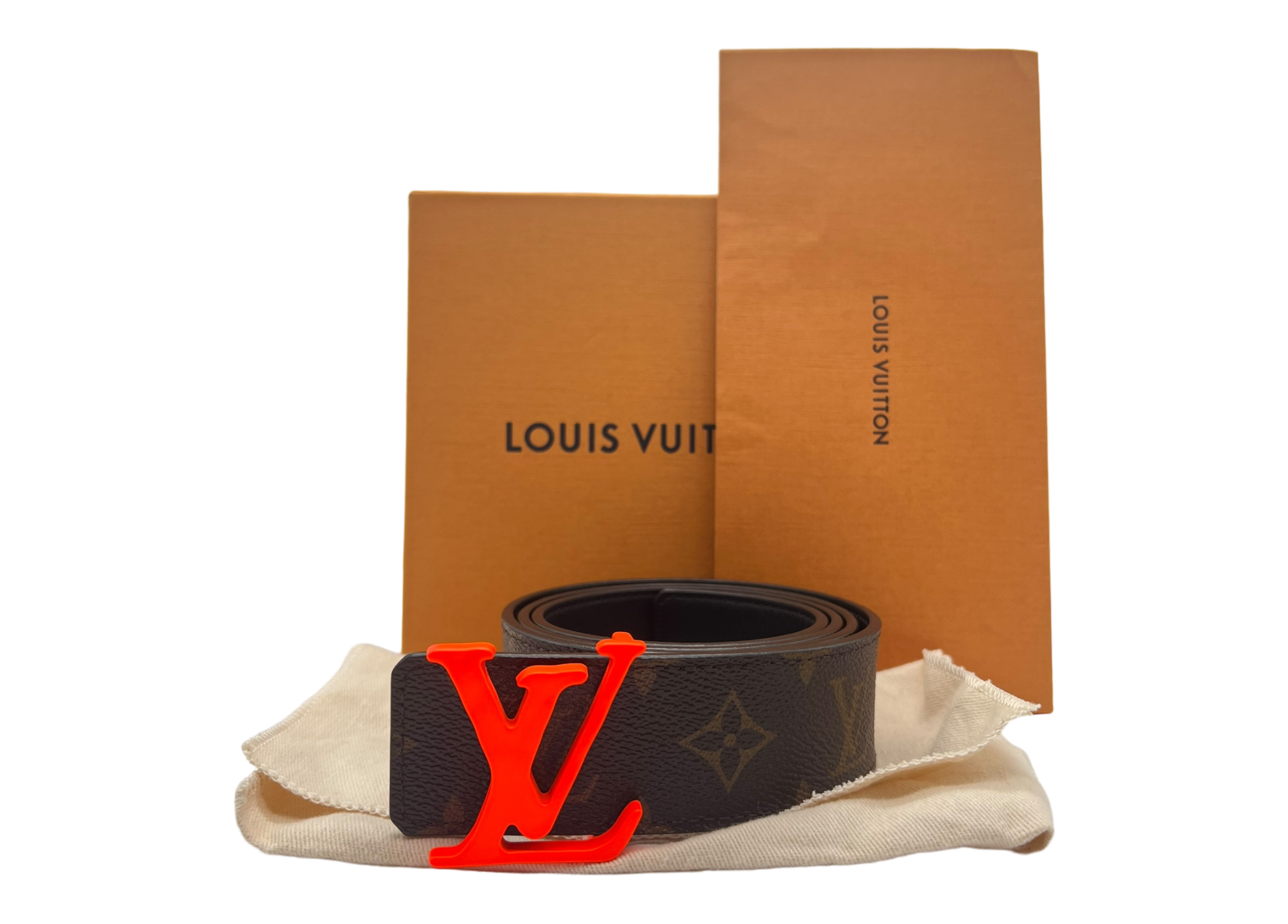 Louis Vuitton Shape Belt Monogram COND 9.5/10