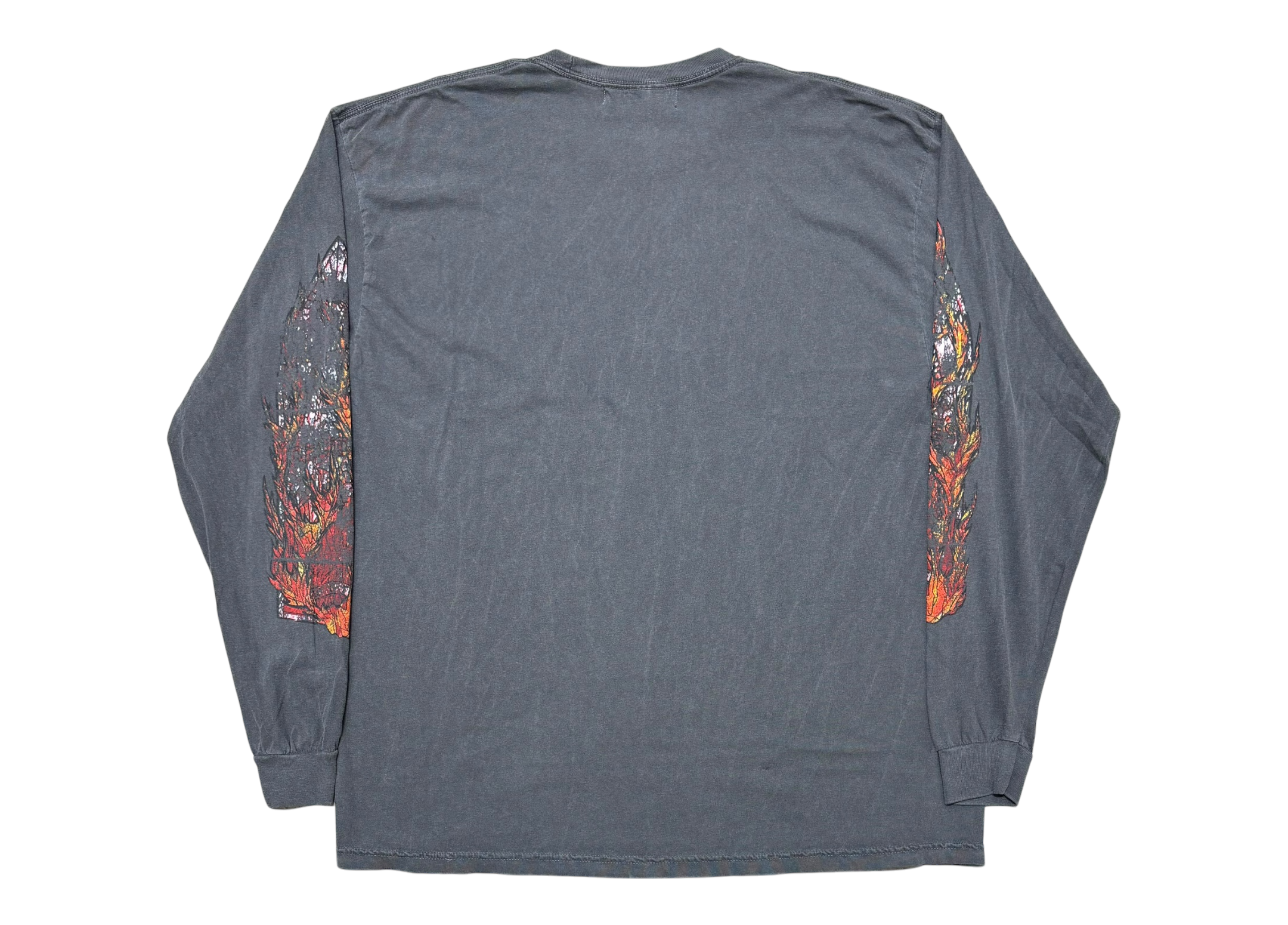 Who Decides War Longsleeve Flames COND 10/10