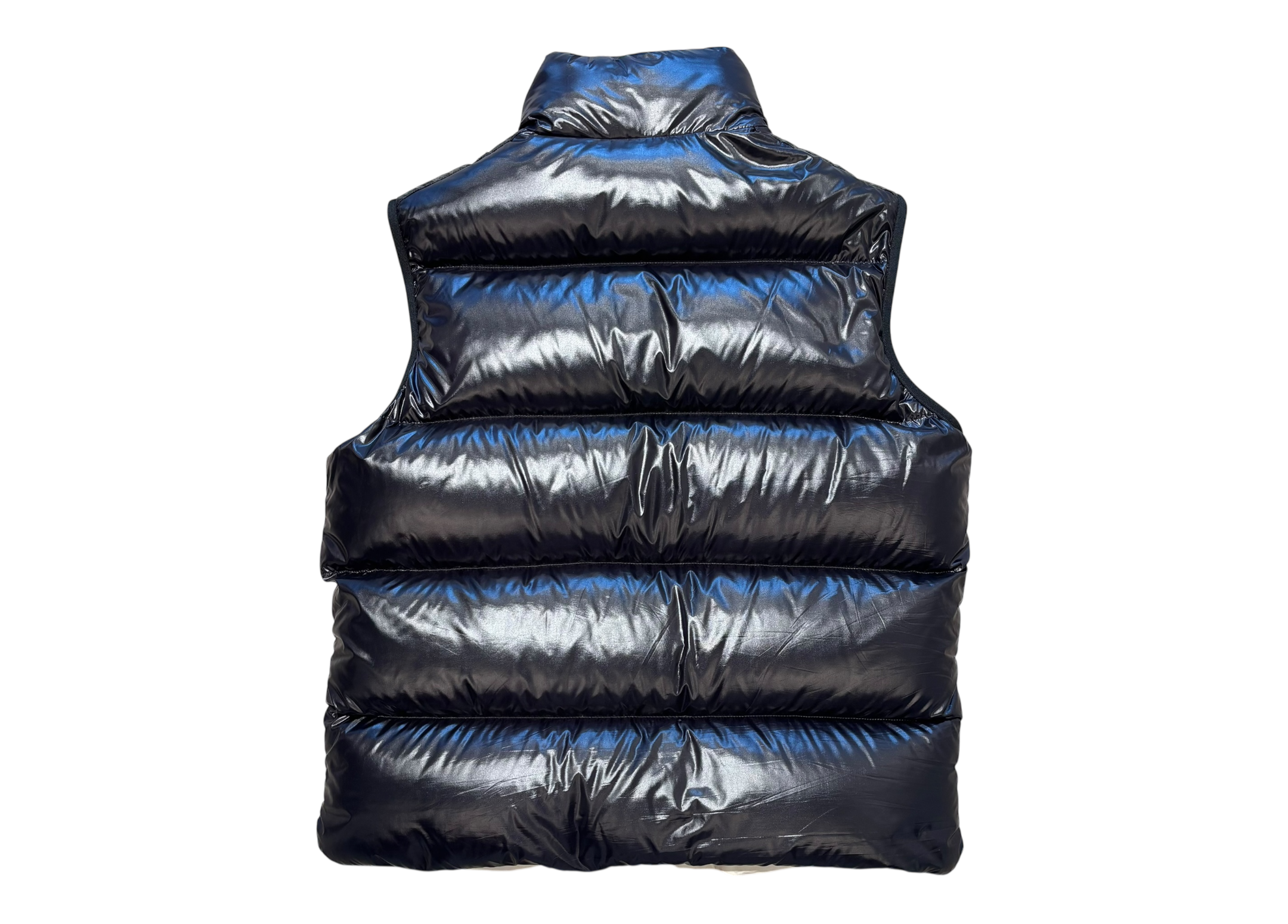 Moncler Puffer Gilet Yellow Logo COND 9.5/10