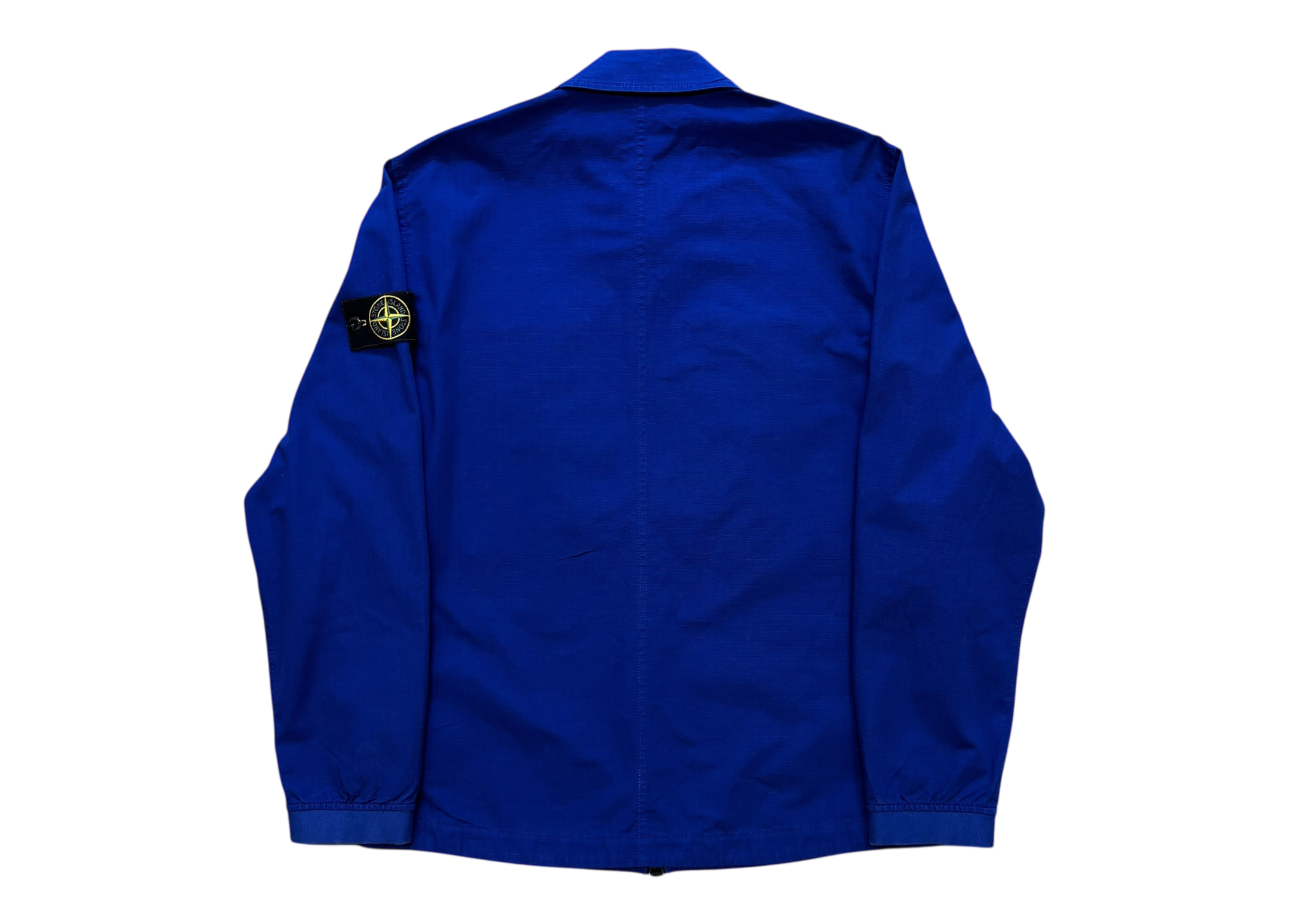 Stone Island Zip Overshirt Blue COND 9/10