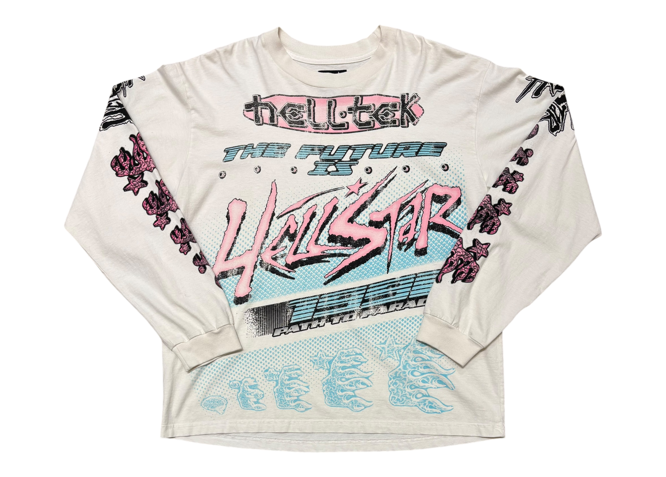 Hellstar Longsleeve White COND 9/10