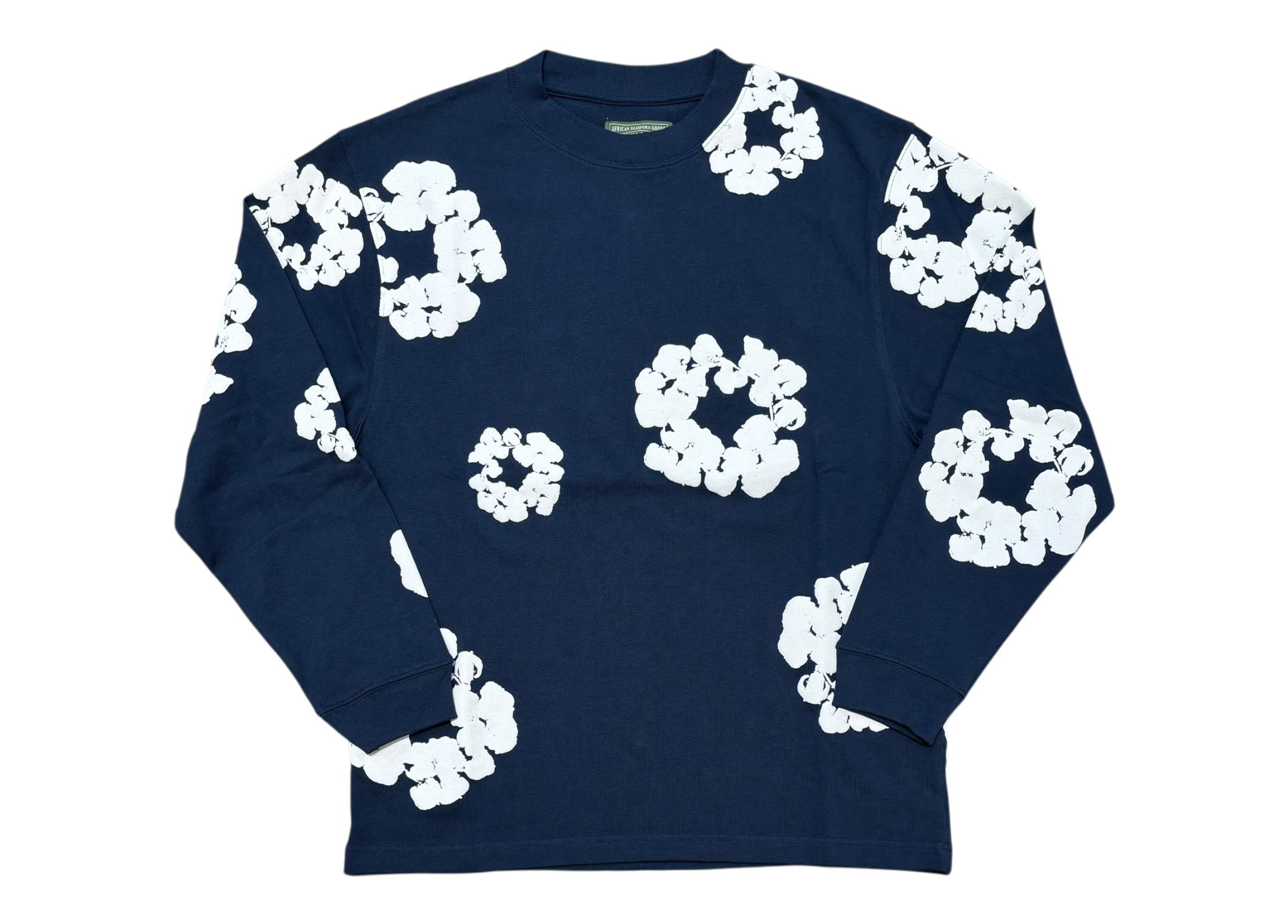 Denim Tears Crewneck Navy COND 10/10