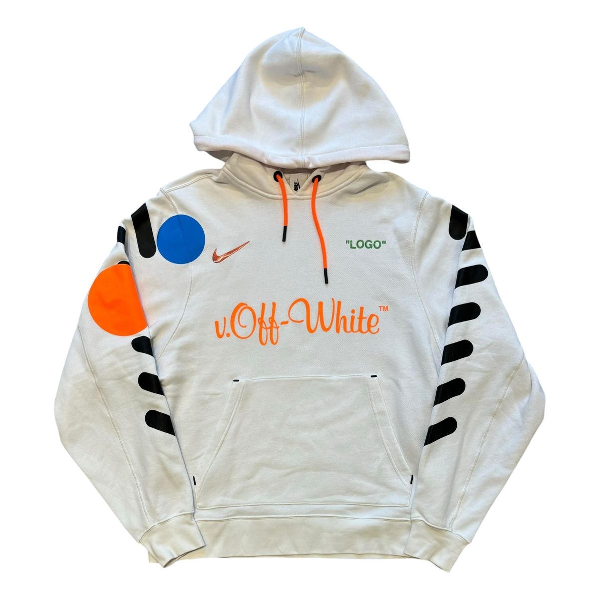 NikeLab Off White Hoodie Mercurial NRG COND 8.8 10