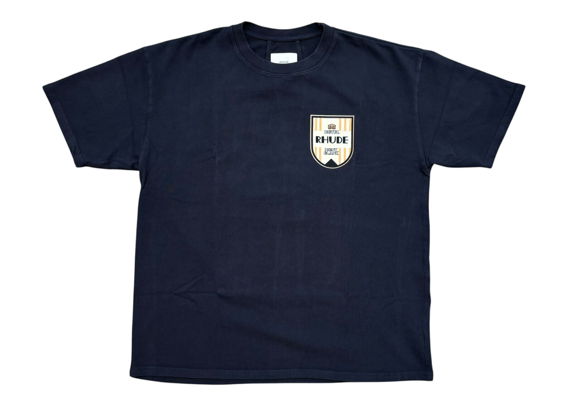 Rhude T-shirt Hotel Mont Blanc COND NEW